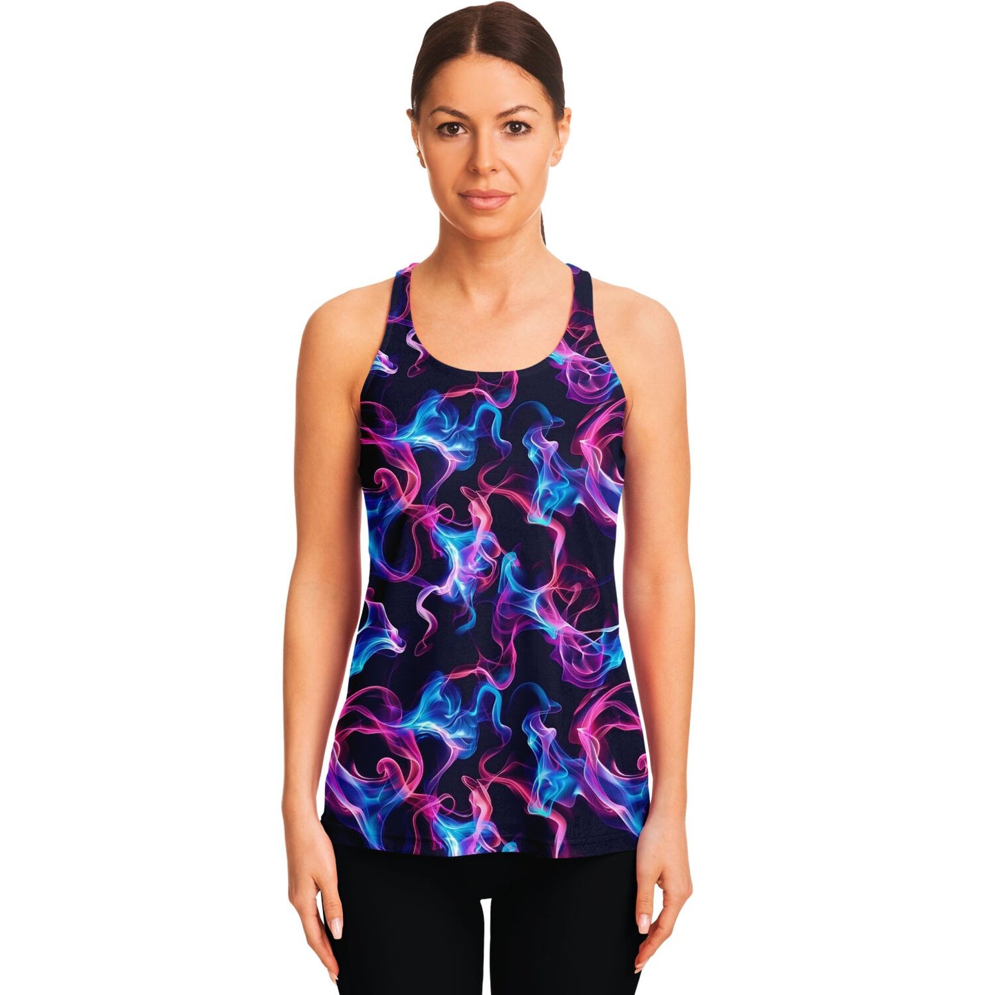 Neon Smoke Tank Top - AOP D1