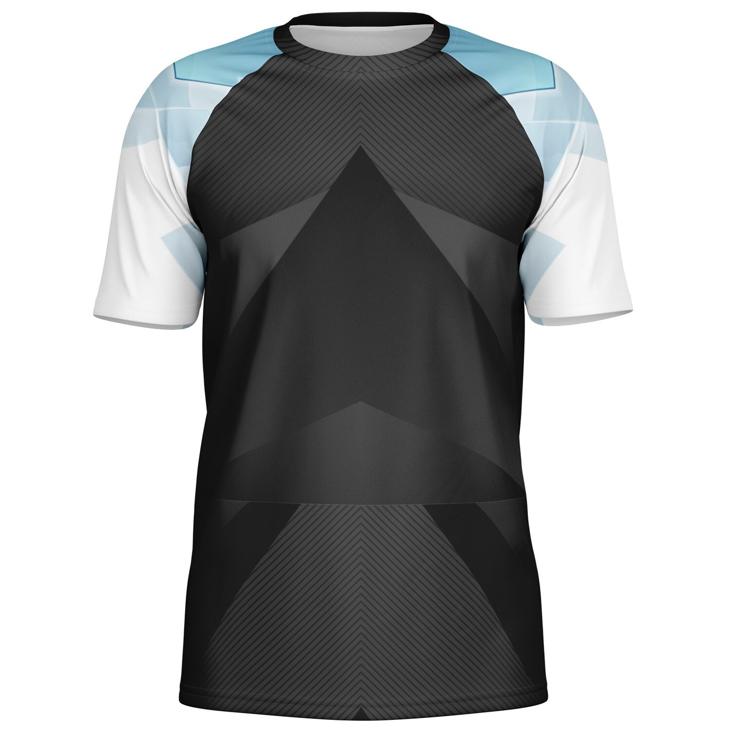 Carbon Arrow Blue Ice sleeve's Men's Active Wear Jersey