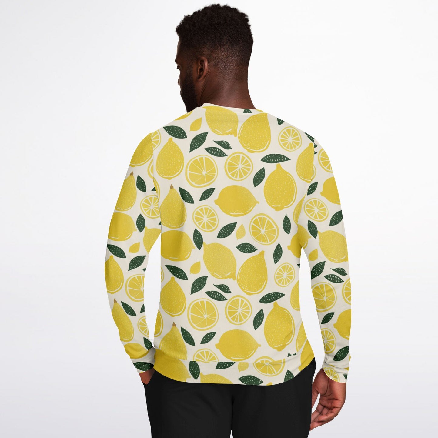 Lemon crew Sweatshirt - AOP