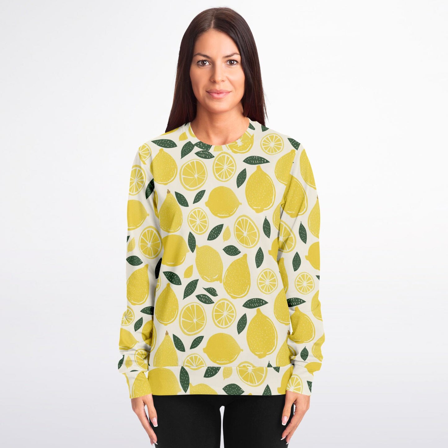 Lemon crew Sweatshirt - AOP