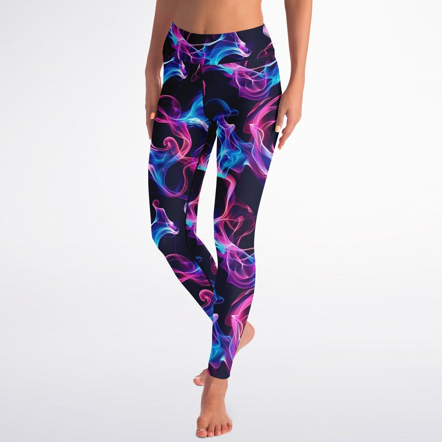 Neon Smoke 1 Yoga Leggings -