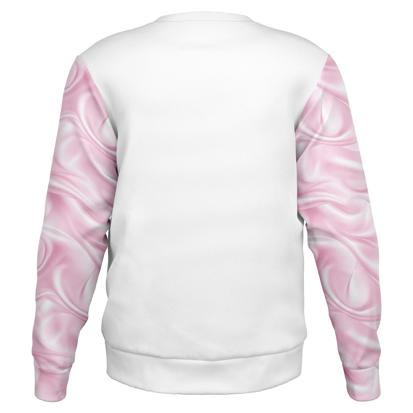 MICU RN Pink Silk Crew Sweatshirt - AOP