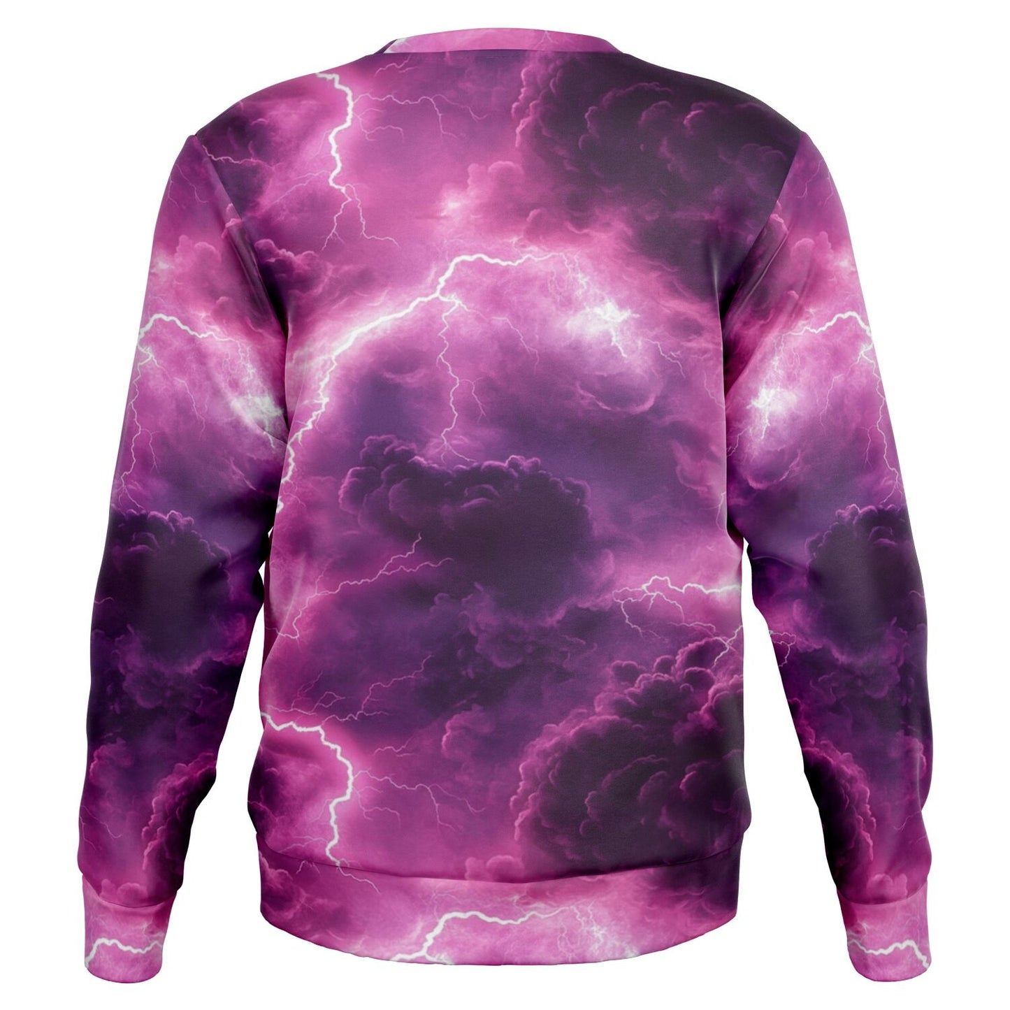 Pink Lightening Crew Sweatshirt -