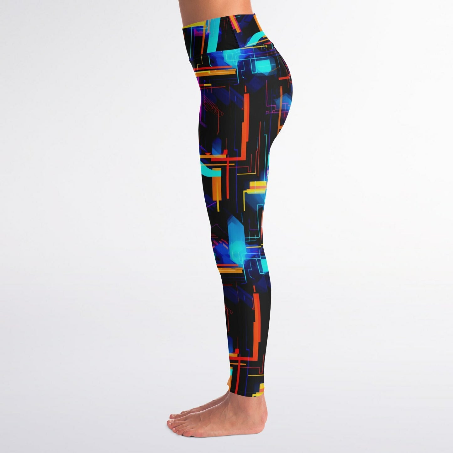 Neon 3 Yoga Leggings -