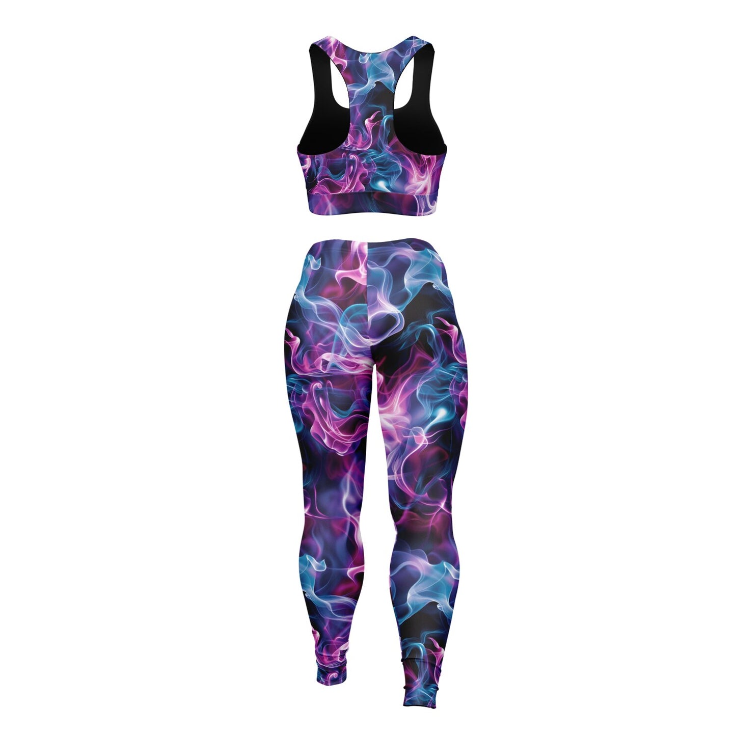 Neon Smoke 2 Padded Sports Bra & Leggings -
