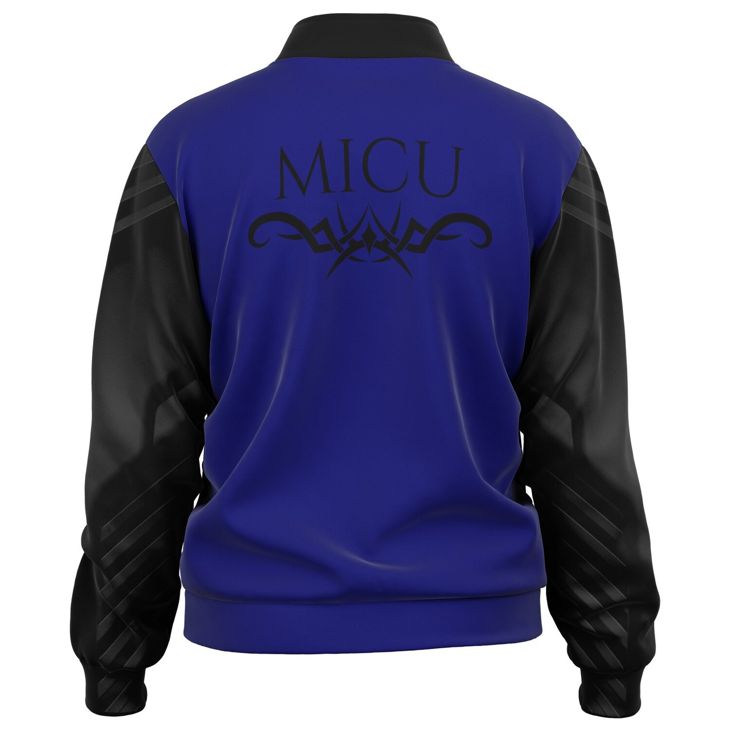 MICU Tribal Blue black Track Jacket - AOP