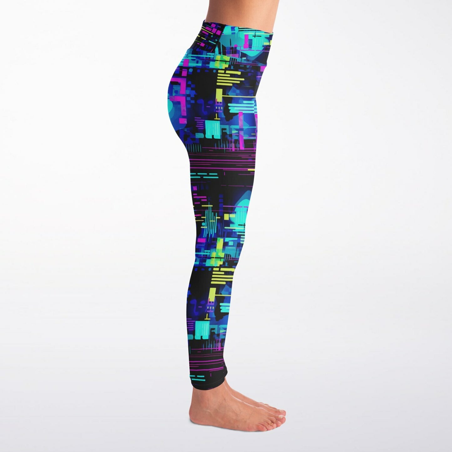 Neon 4 Yoga Leggings -