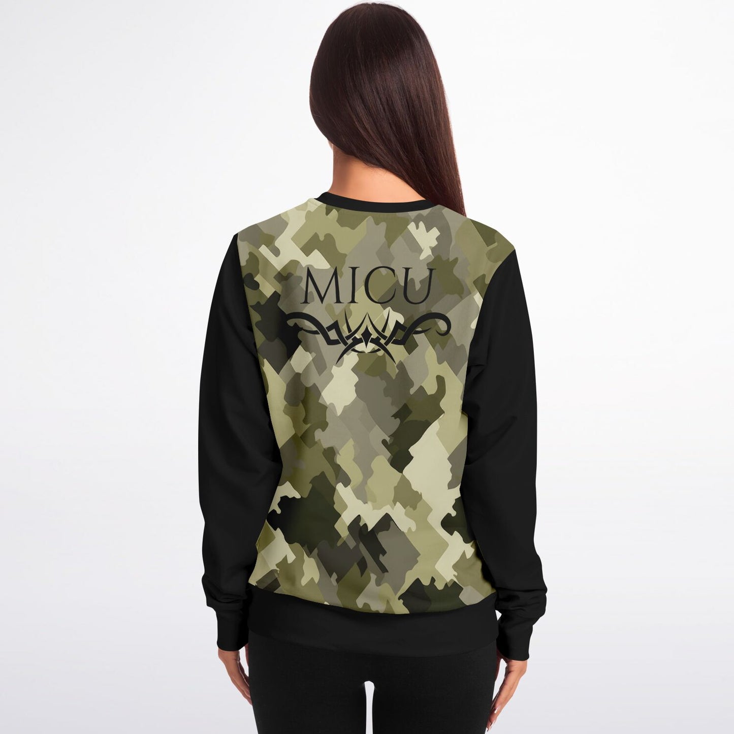 MICU tribal Deseret Camo Sweatshirt - AOP