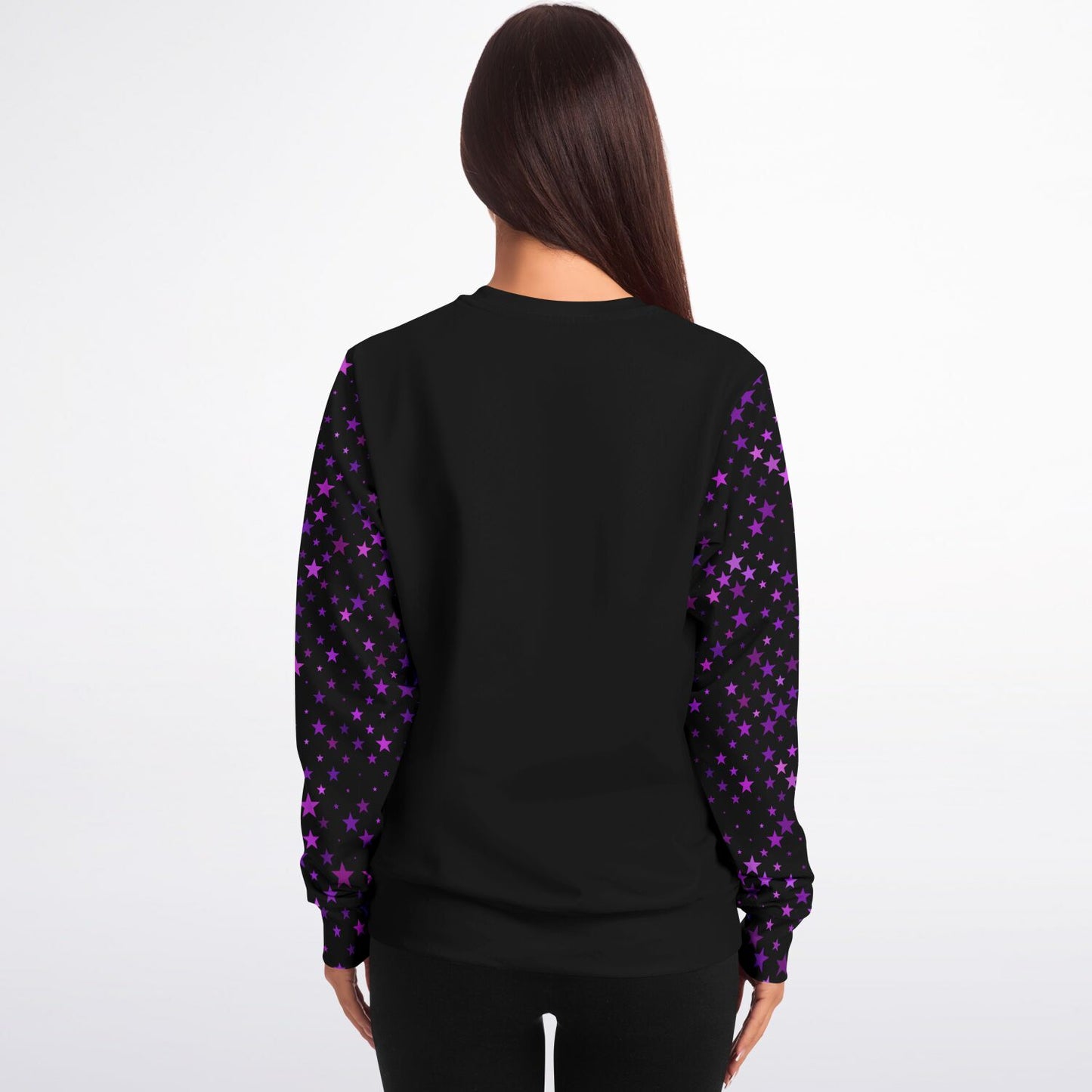 Purple Star crew Sweatshirt - AOP