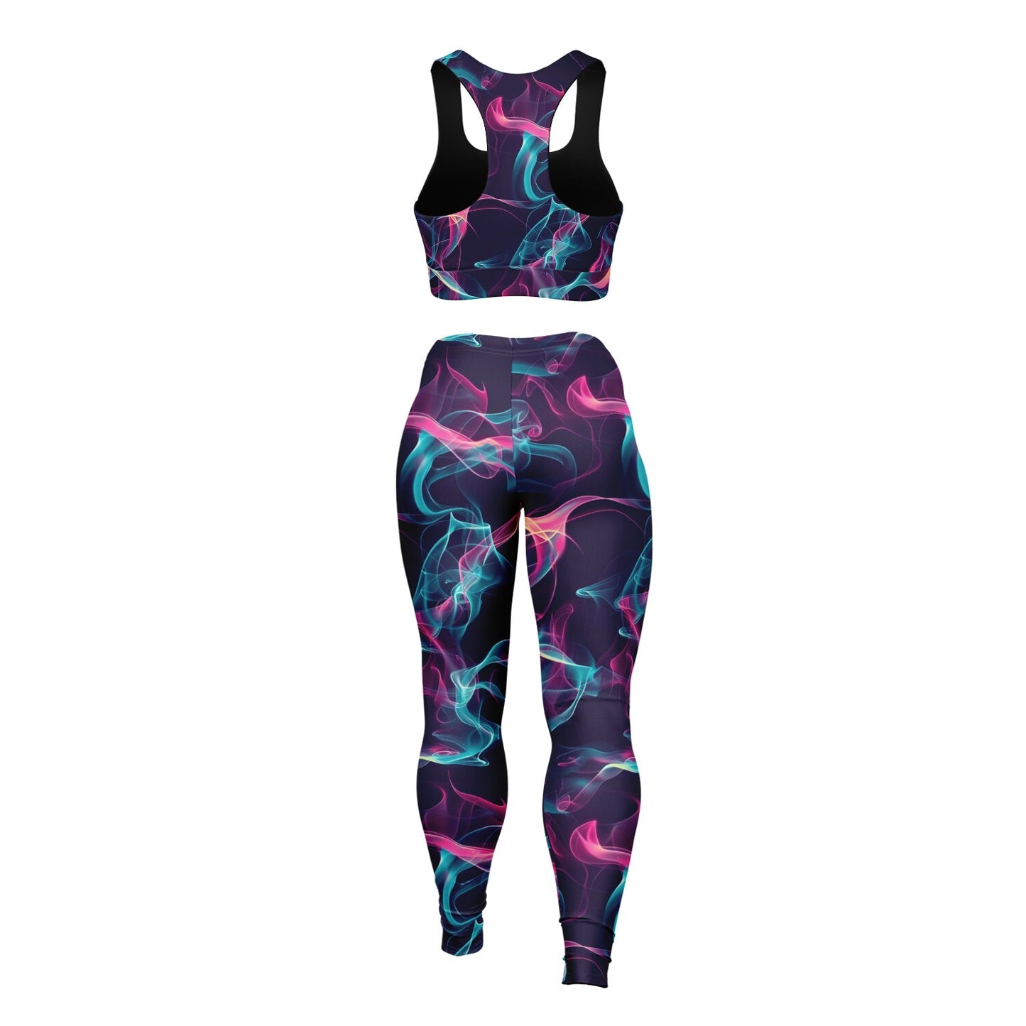 Neon Smoke 3 Padded Sports Bra & Leggings -