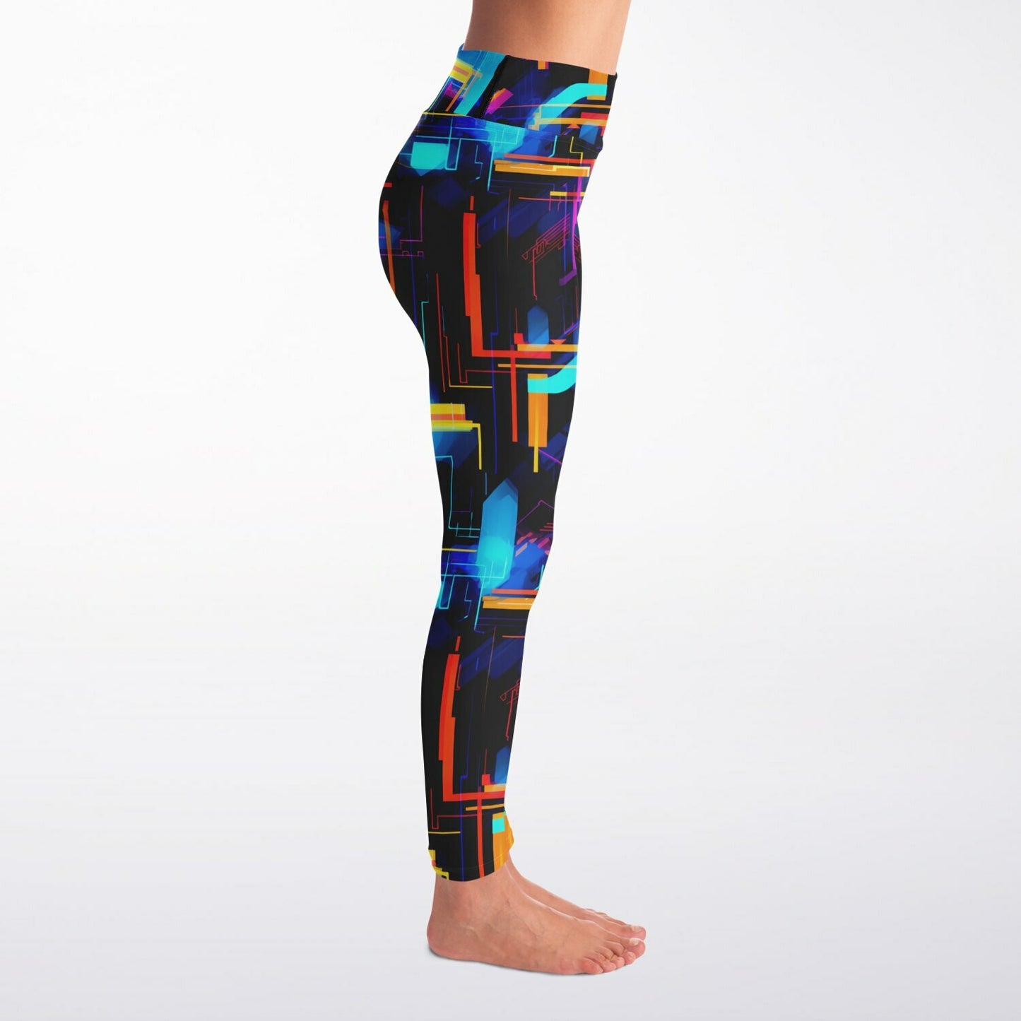 Neon 3 Yoga Leggings -