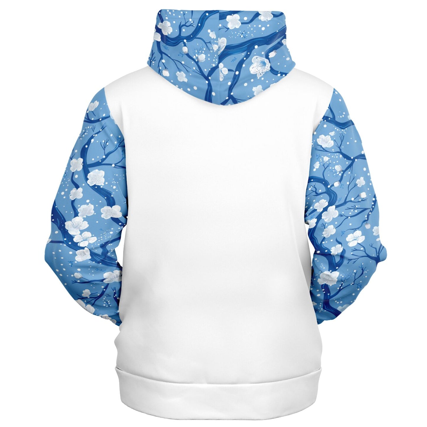 Blue poplar tree Zip-Up Hoodie - AOP