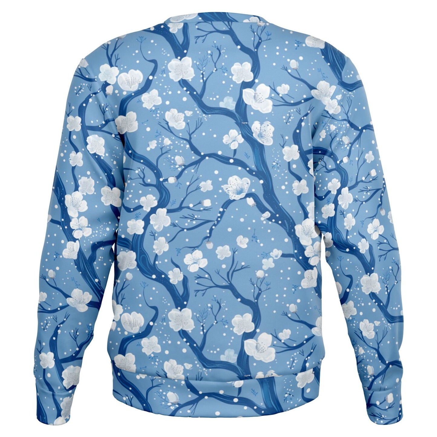 Blue poplar tree Crew Sweatshirt - AOP