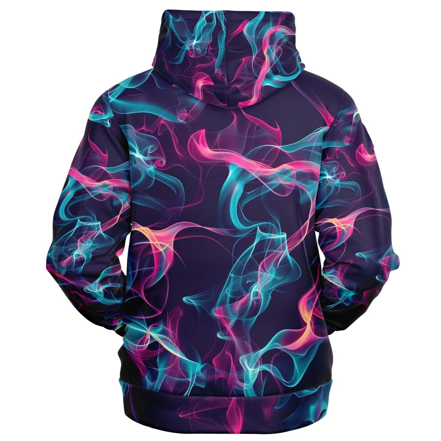 Neon smoke 3 Fashion Zip-Up Hoodie -