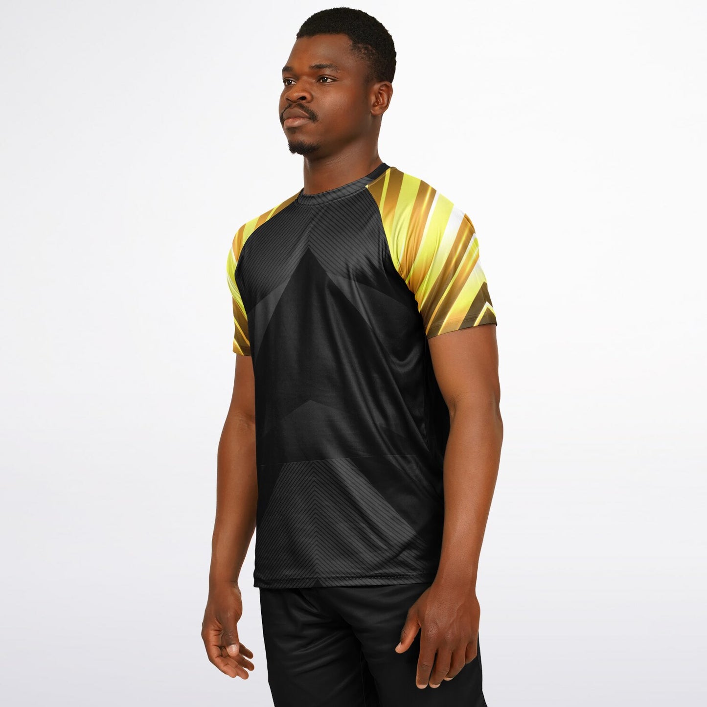 Carbon Arrow with Gold sleeves Active Wear Jersey