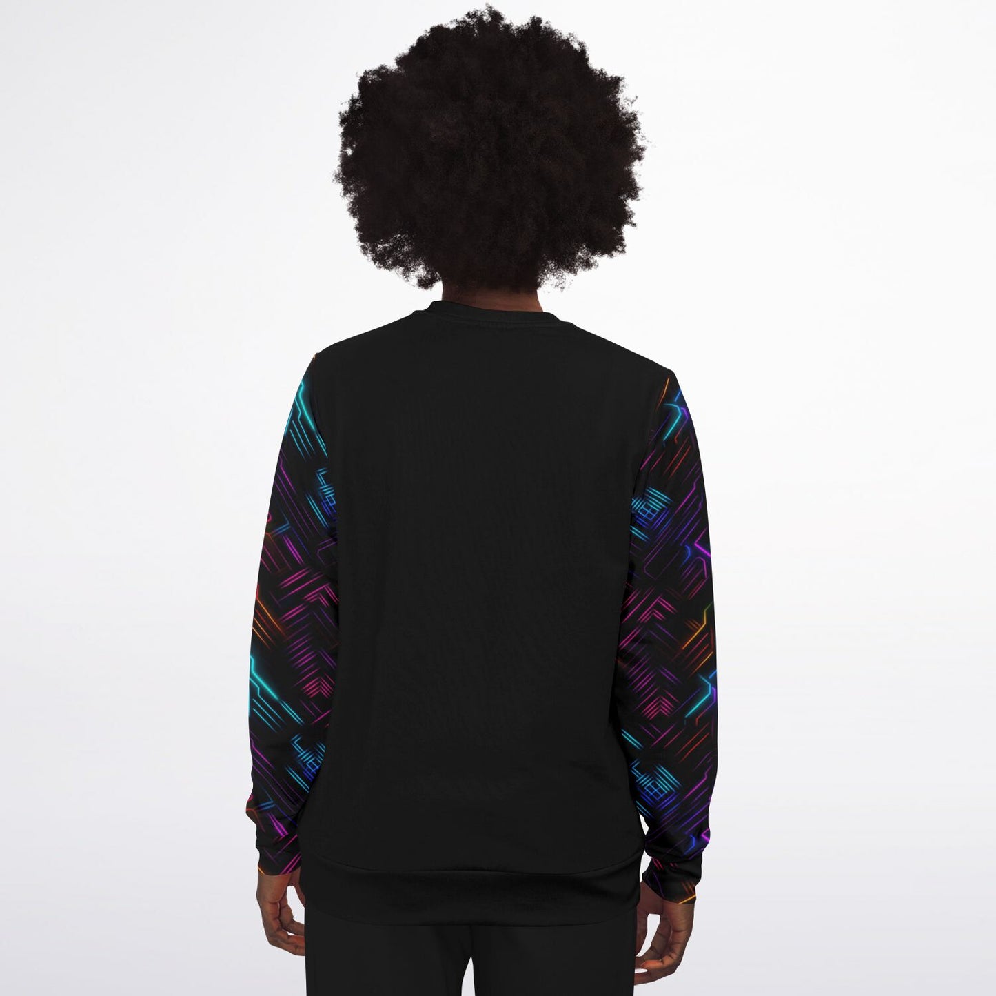Neon Lights Crew Sweatshirt - AOP D3