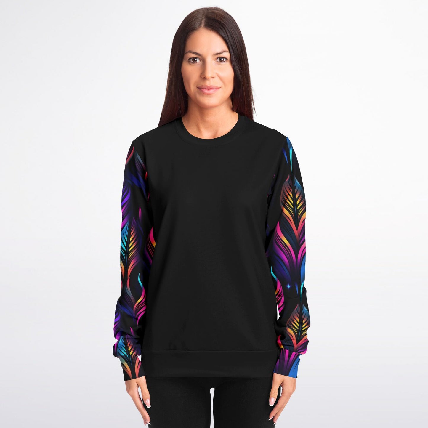 Neon Lights Crew Sweatshirt - AOP D1
