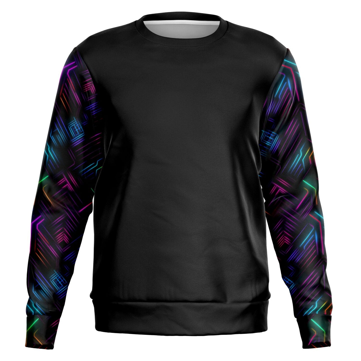 Neon Lights Crew Sweatshirt - AOP D3