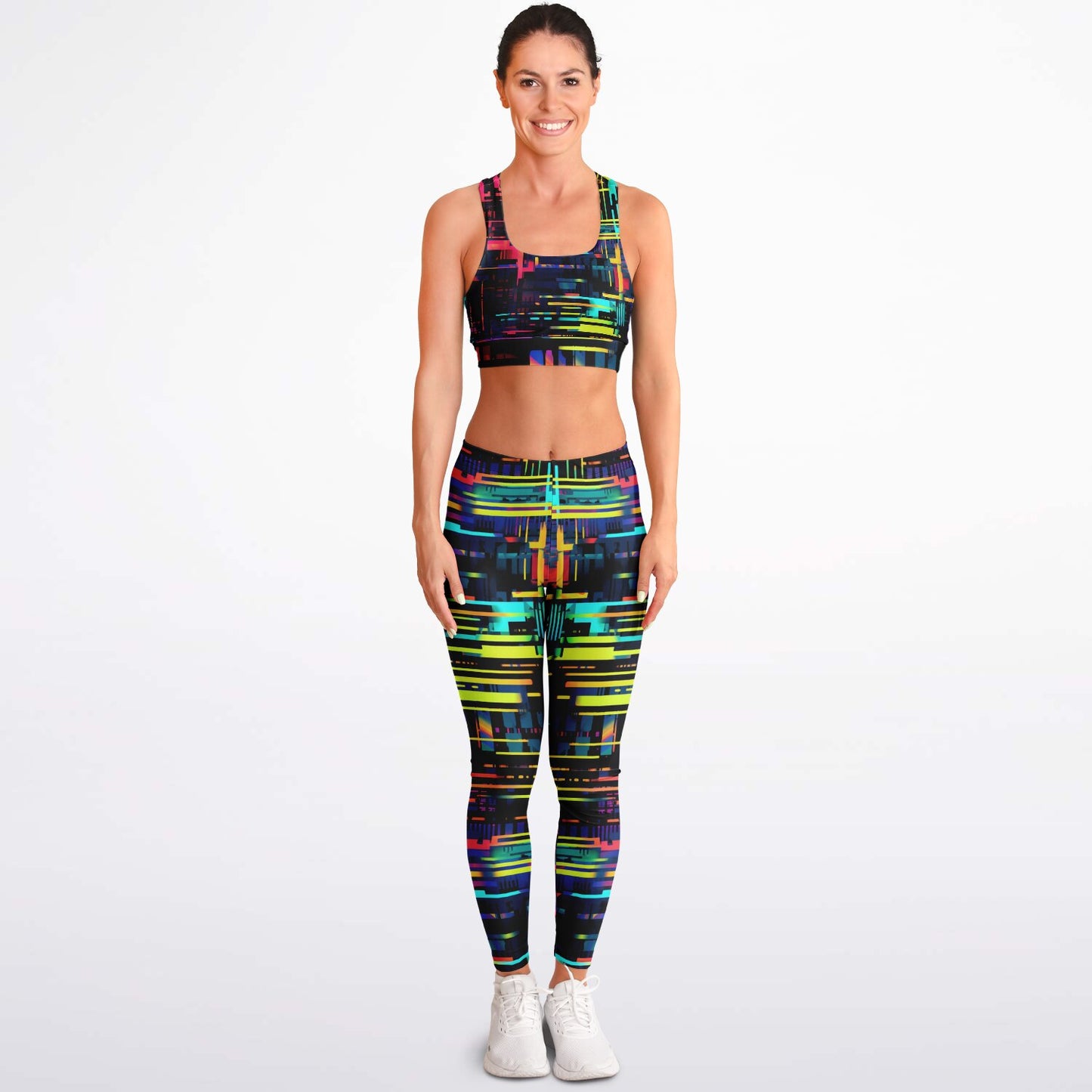Neon 2 Padded Sports Bra & Leggings -
