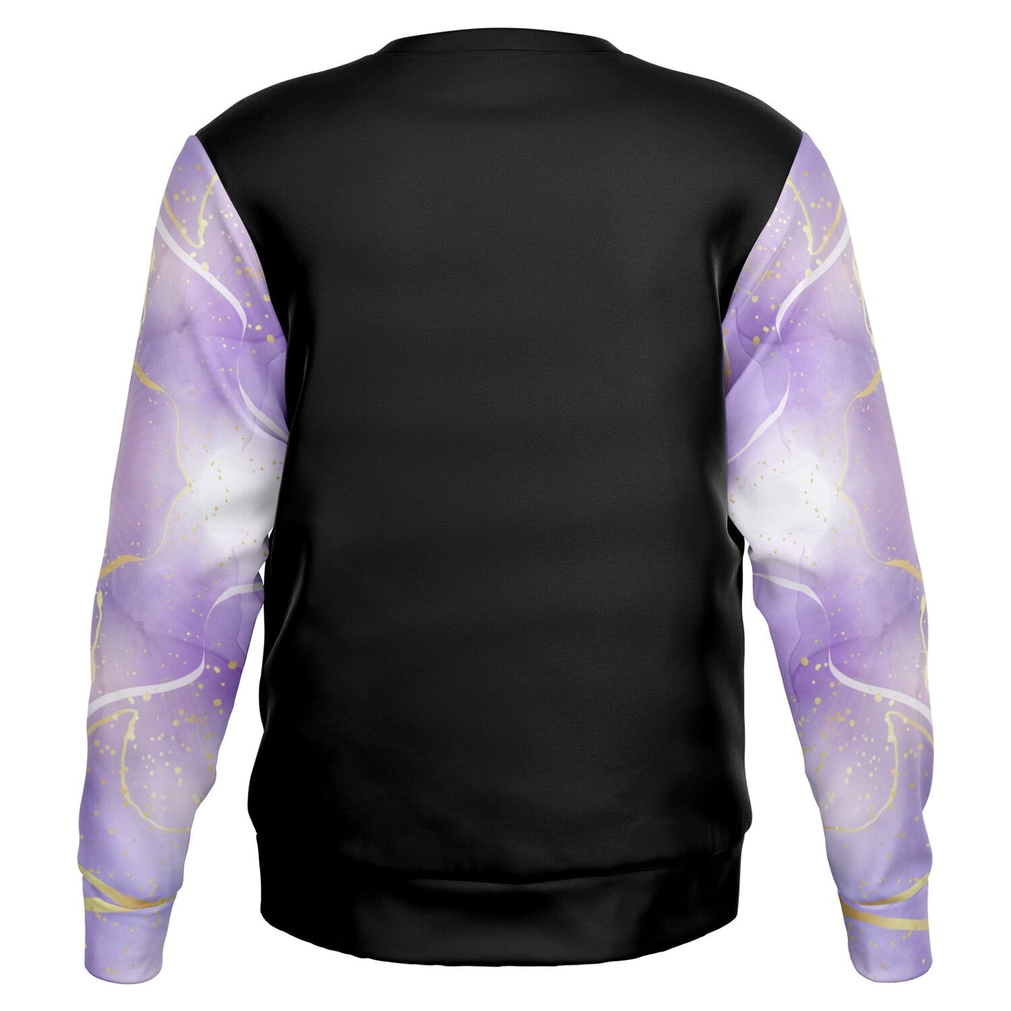 RN Crew Sweatshirt - Black, Purple with gold- Gold text
