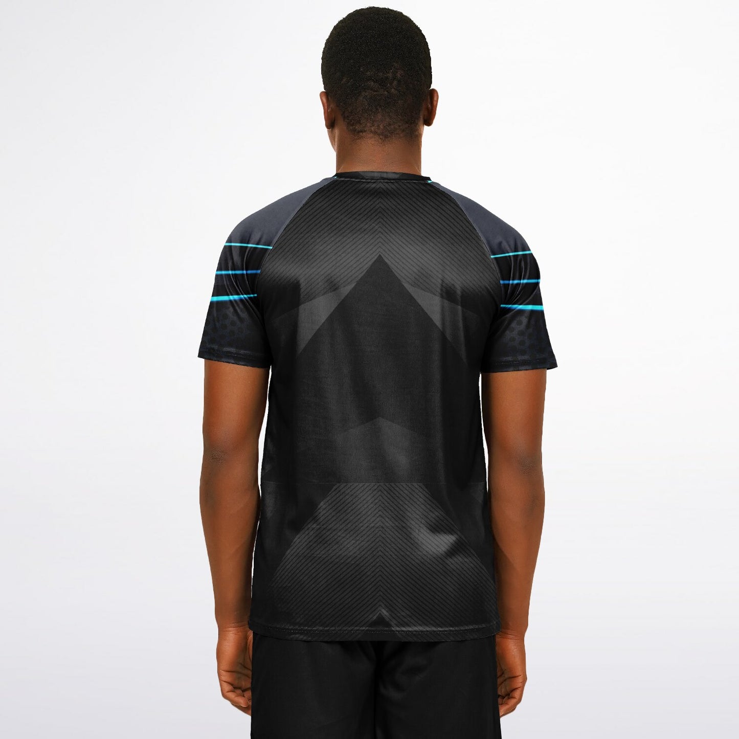 Carbon Arrow with Blue lines Active Wear Jersey