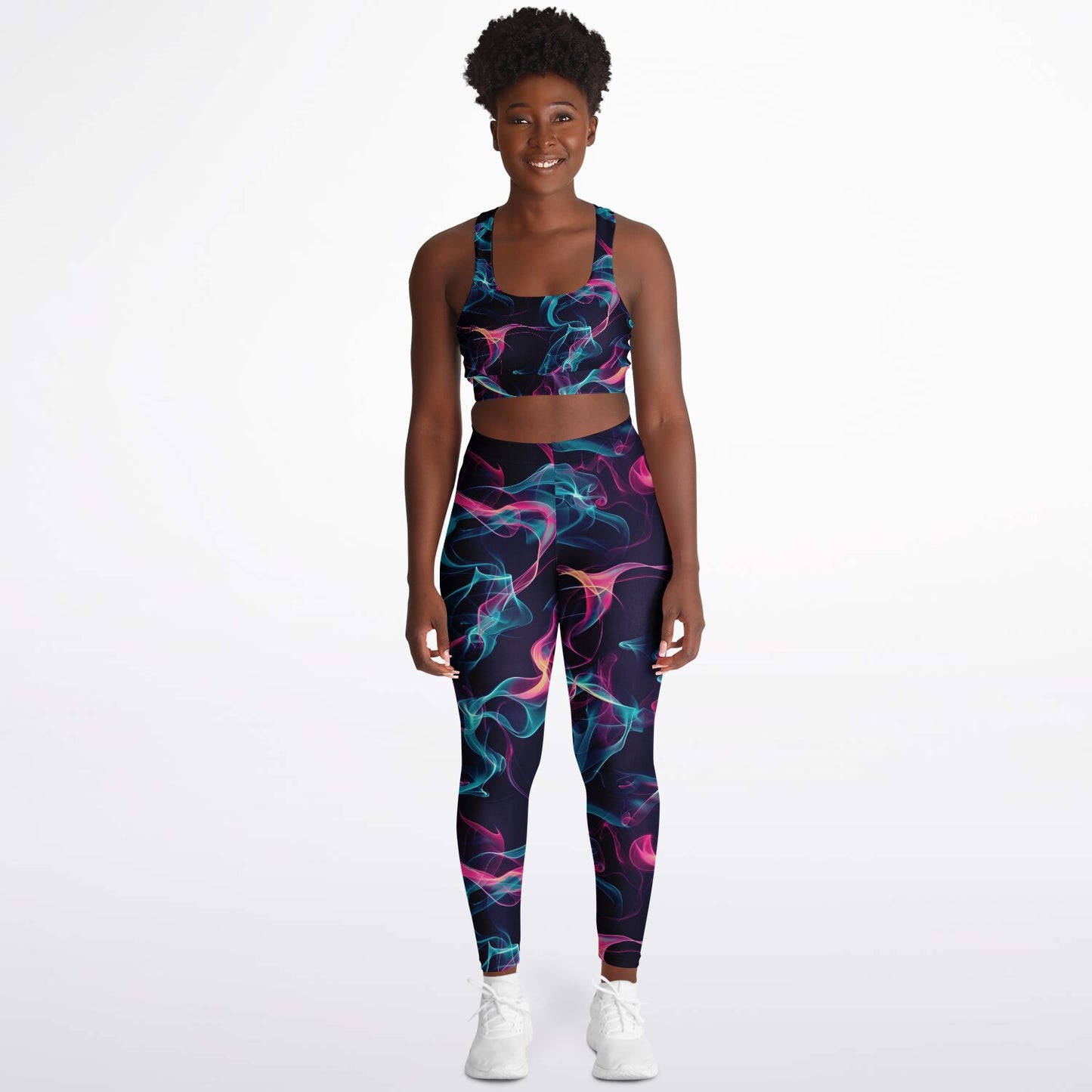 Neon Smoke 3 Padded Sports Bra & Leggings -