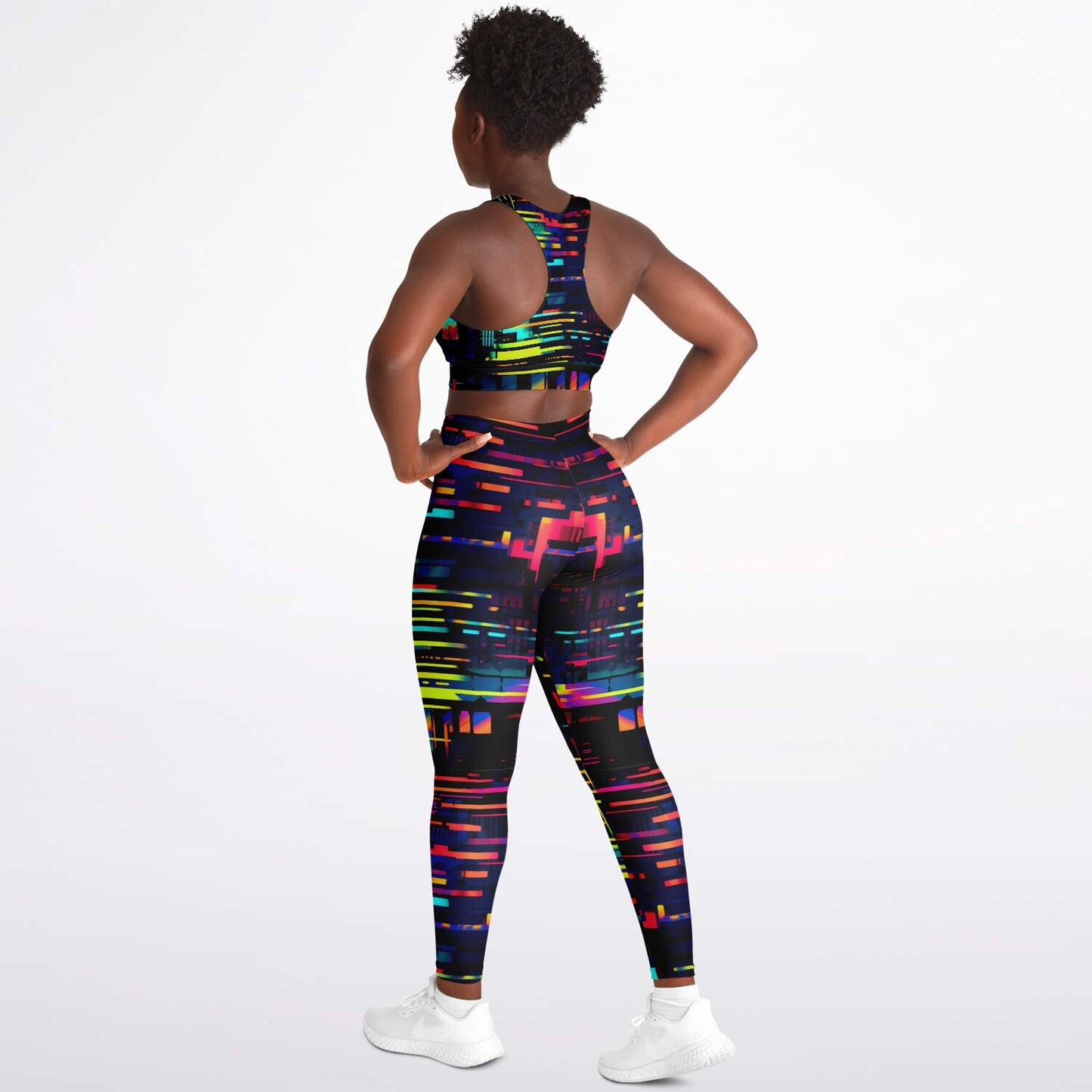 Neon 2 Padded Sports Bra & Leggings -