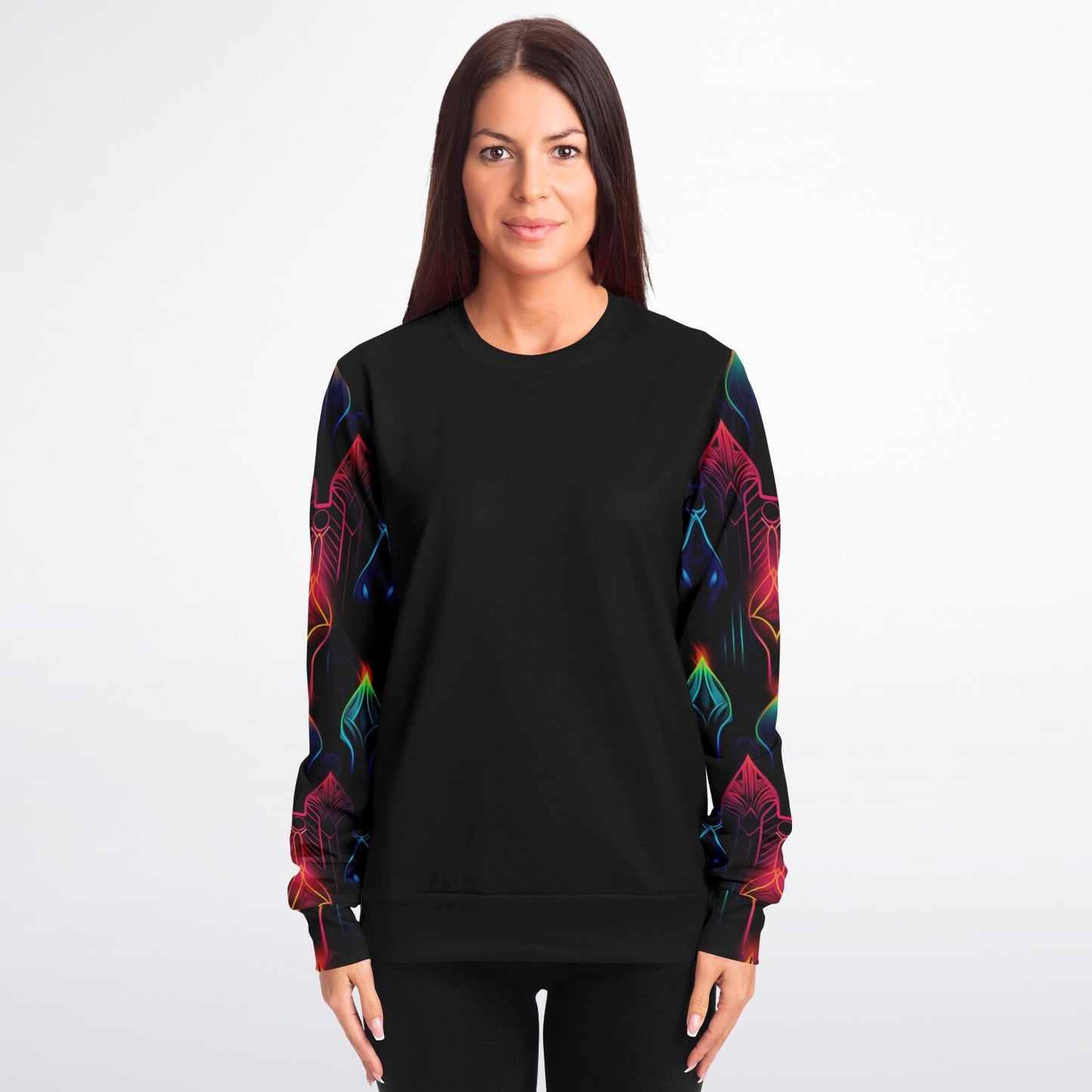 Neon Lights Crew Sweatshirt - AOP D2