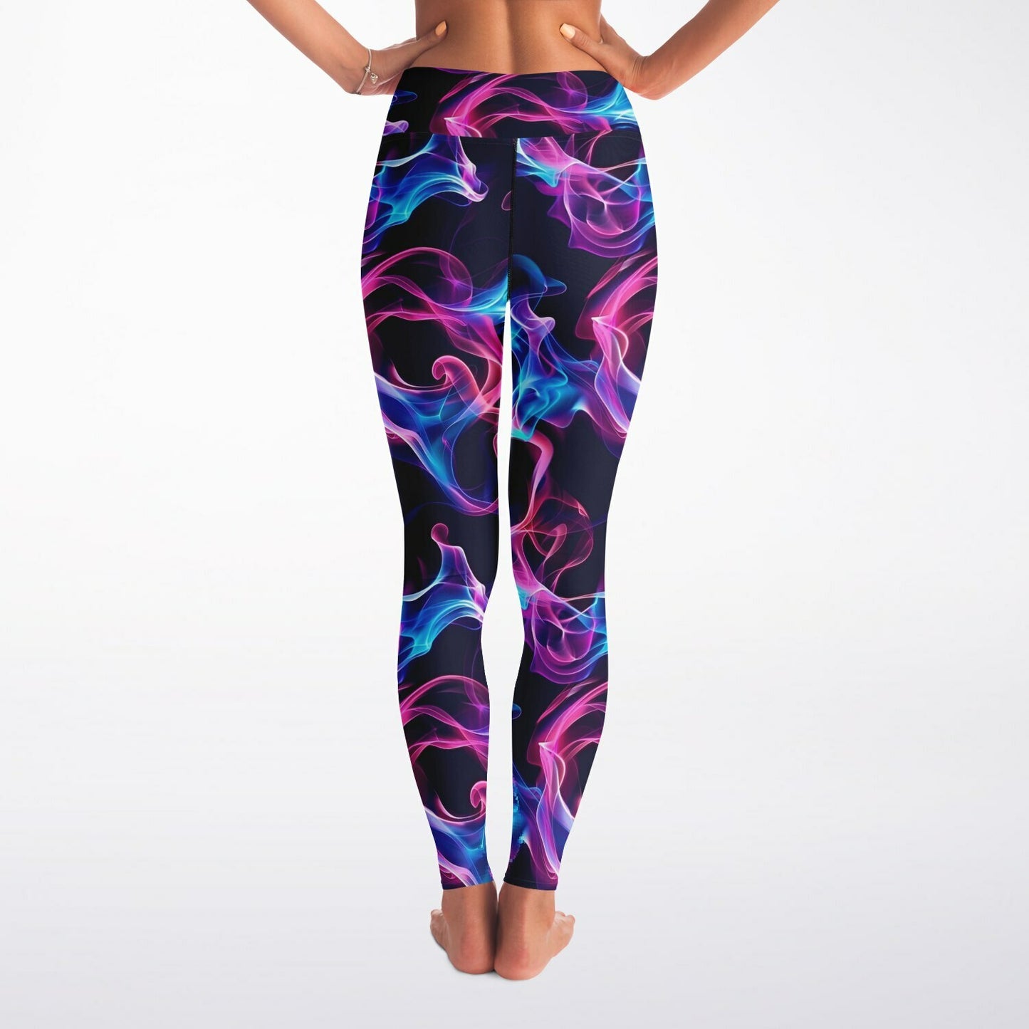 Neon Smoke 1 Yoga Leggings -