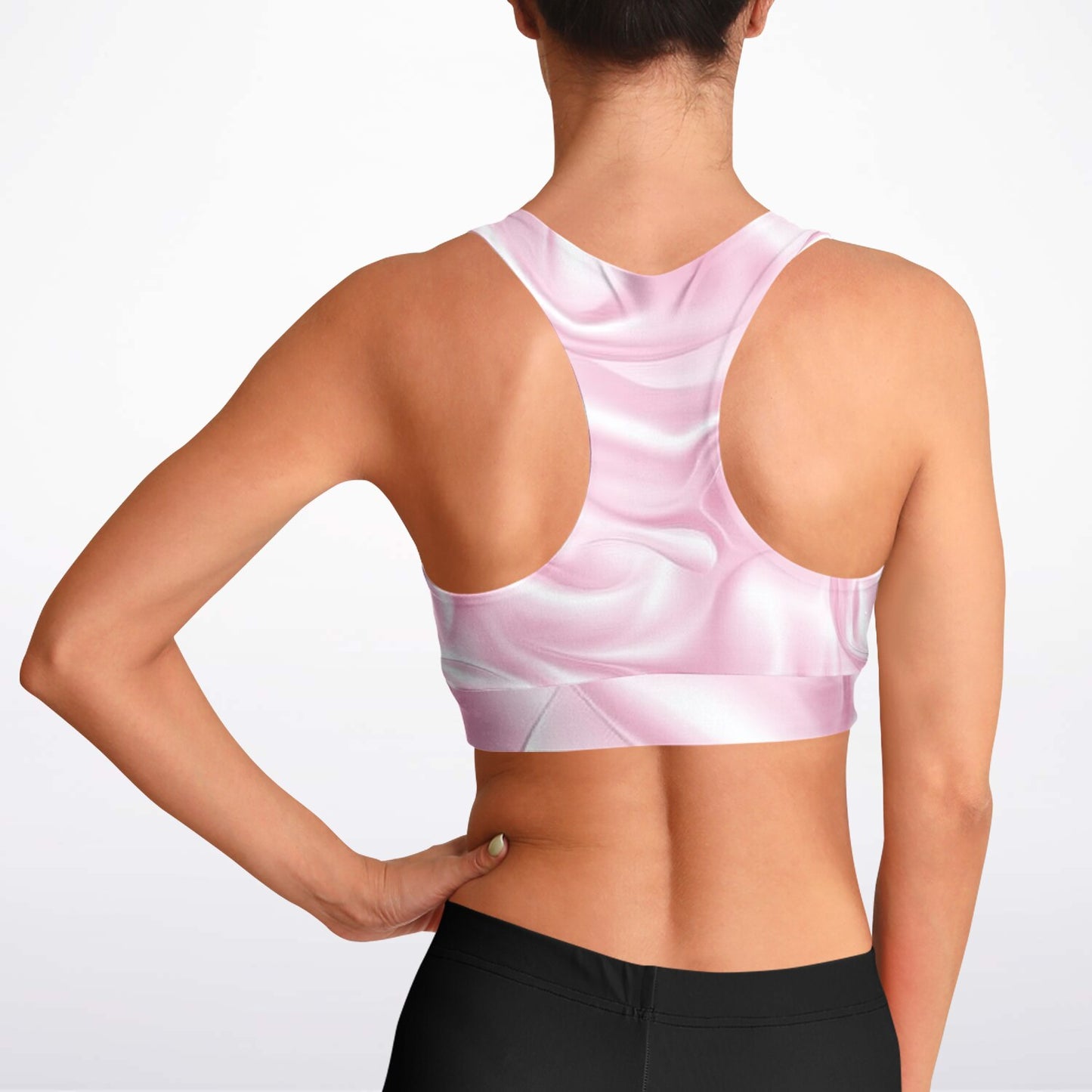 Padded Sports Bra - AOP