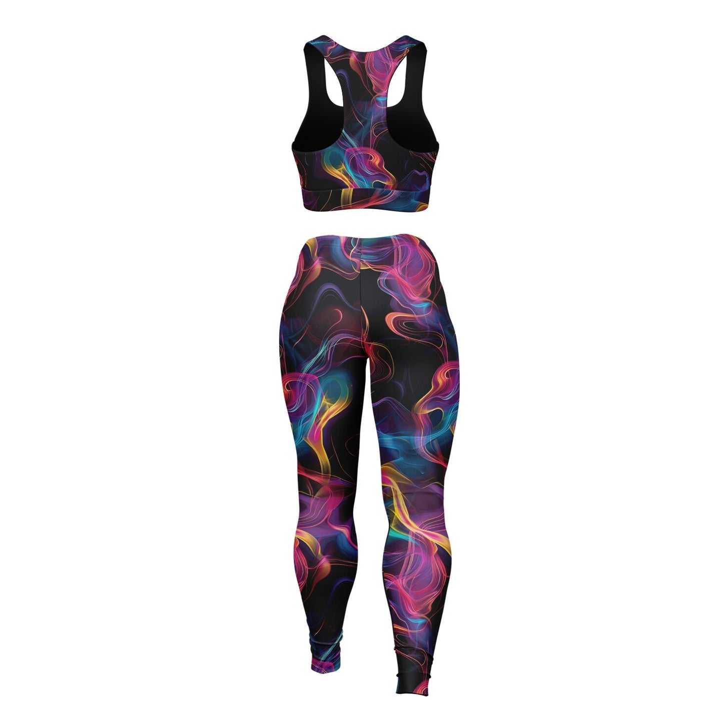 Neon Smoke 4 Padded Sports Bra & Leggings -