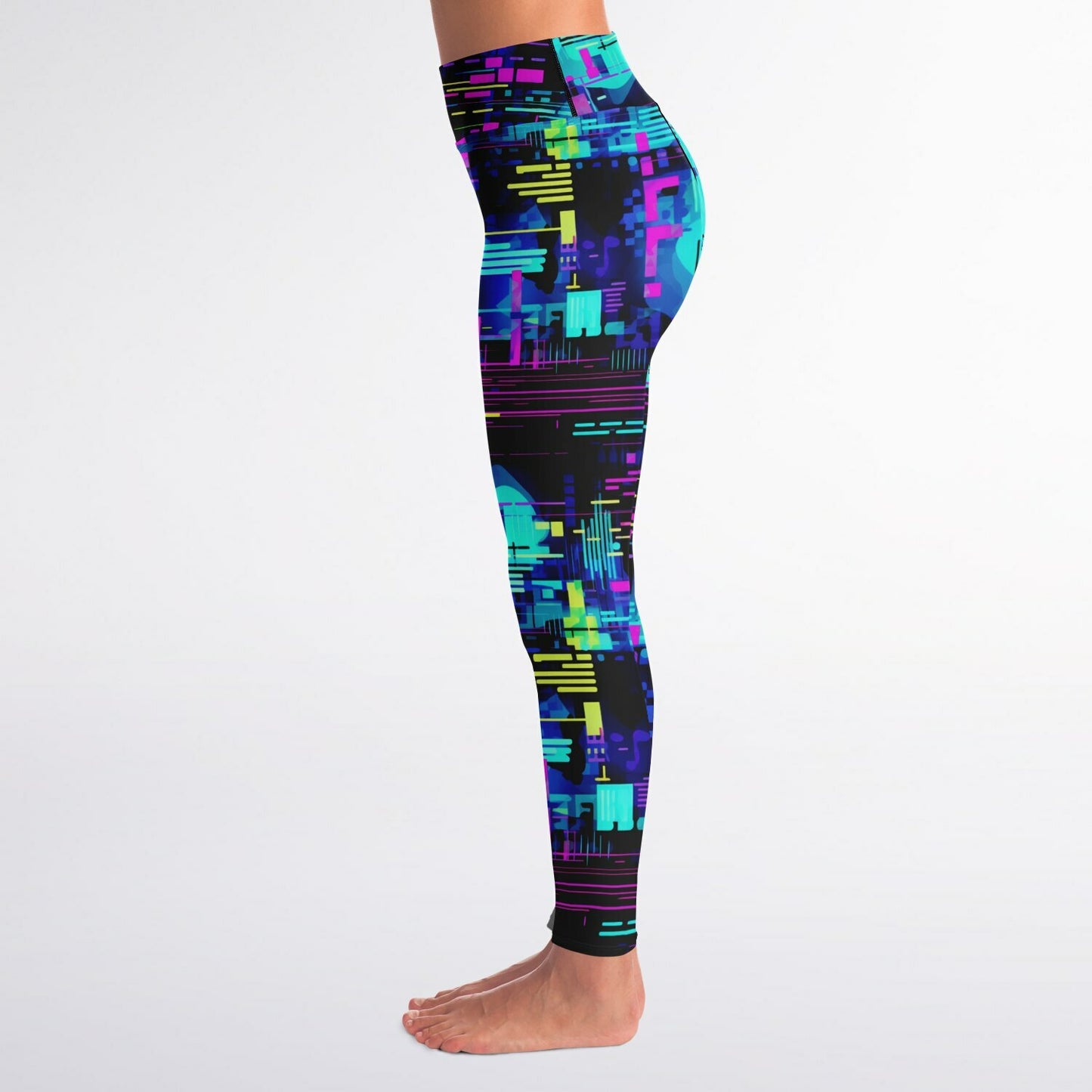 Neon 4 Yoga Leggings -