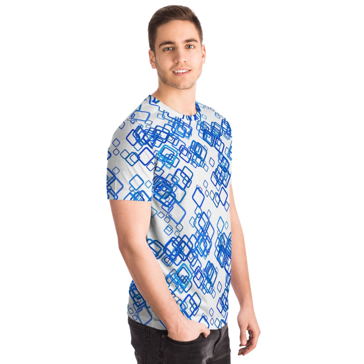 Blue square's T-shirt
