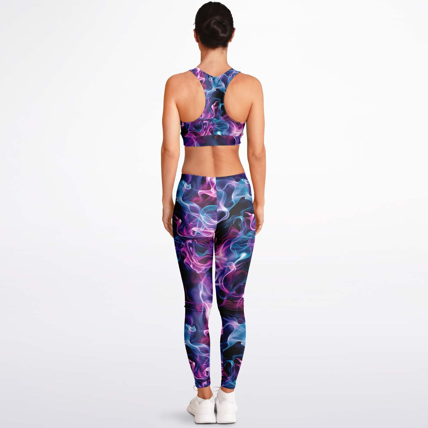 Neon Smoke 2 Padded Sports Bra & Leggings -