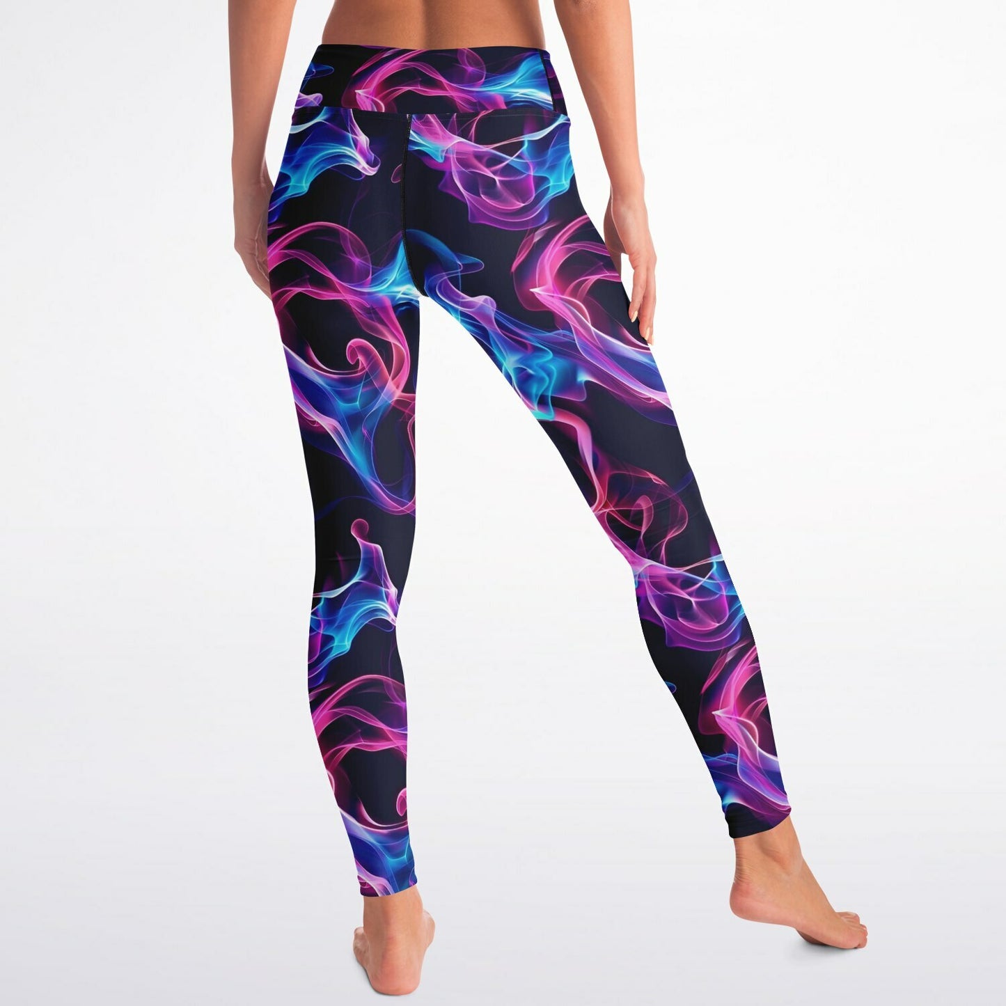 Neon Smoke 1 Yoga Leggings -