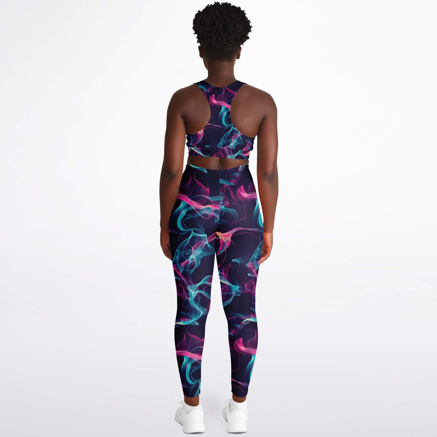 Neon Smoke 3 Padded Sports Bra & Leggings -