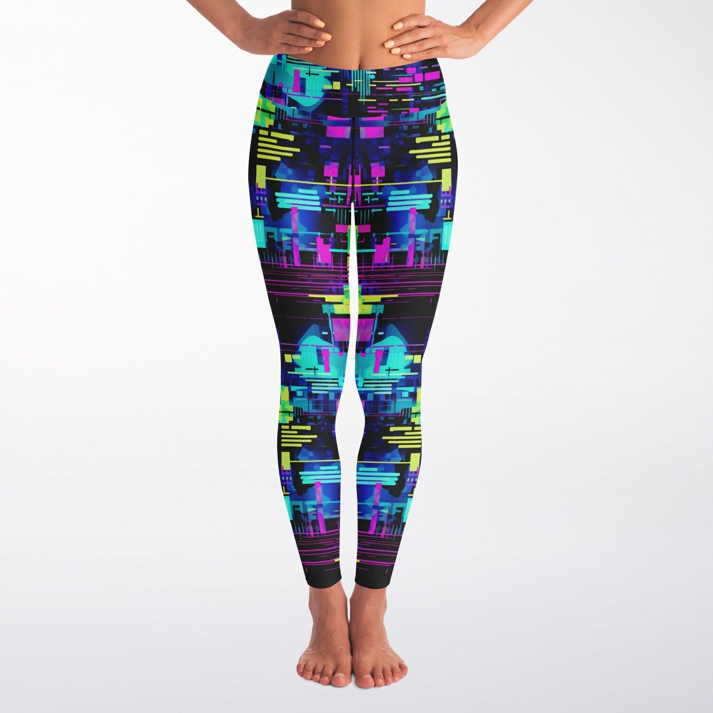 Neon 4 Yoga Leggings -