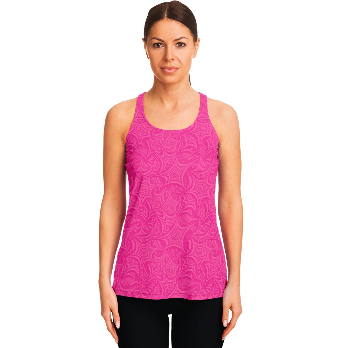 Pink stars Racerback Tank Top - AOP