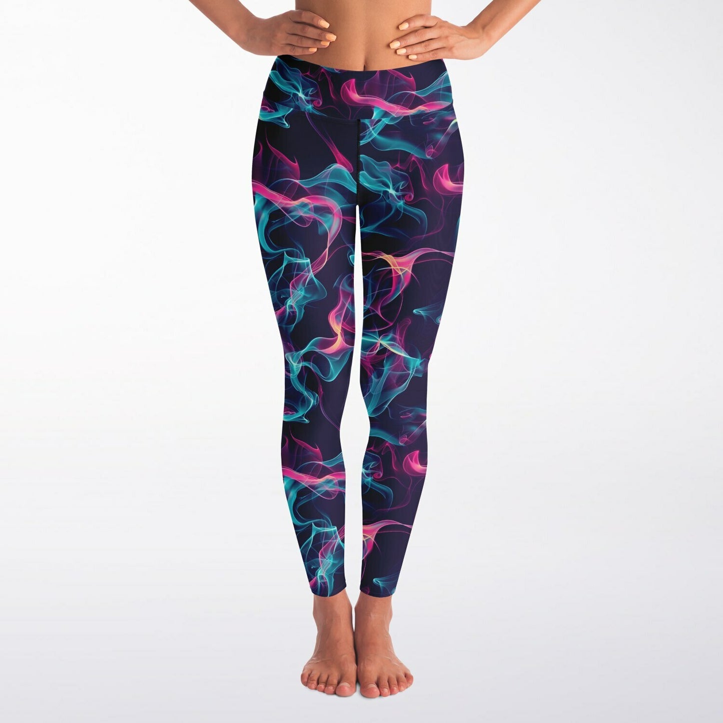 Neon Smoke 3 Yoga Leggings -