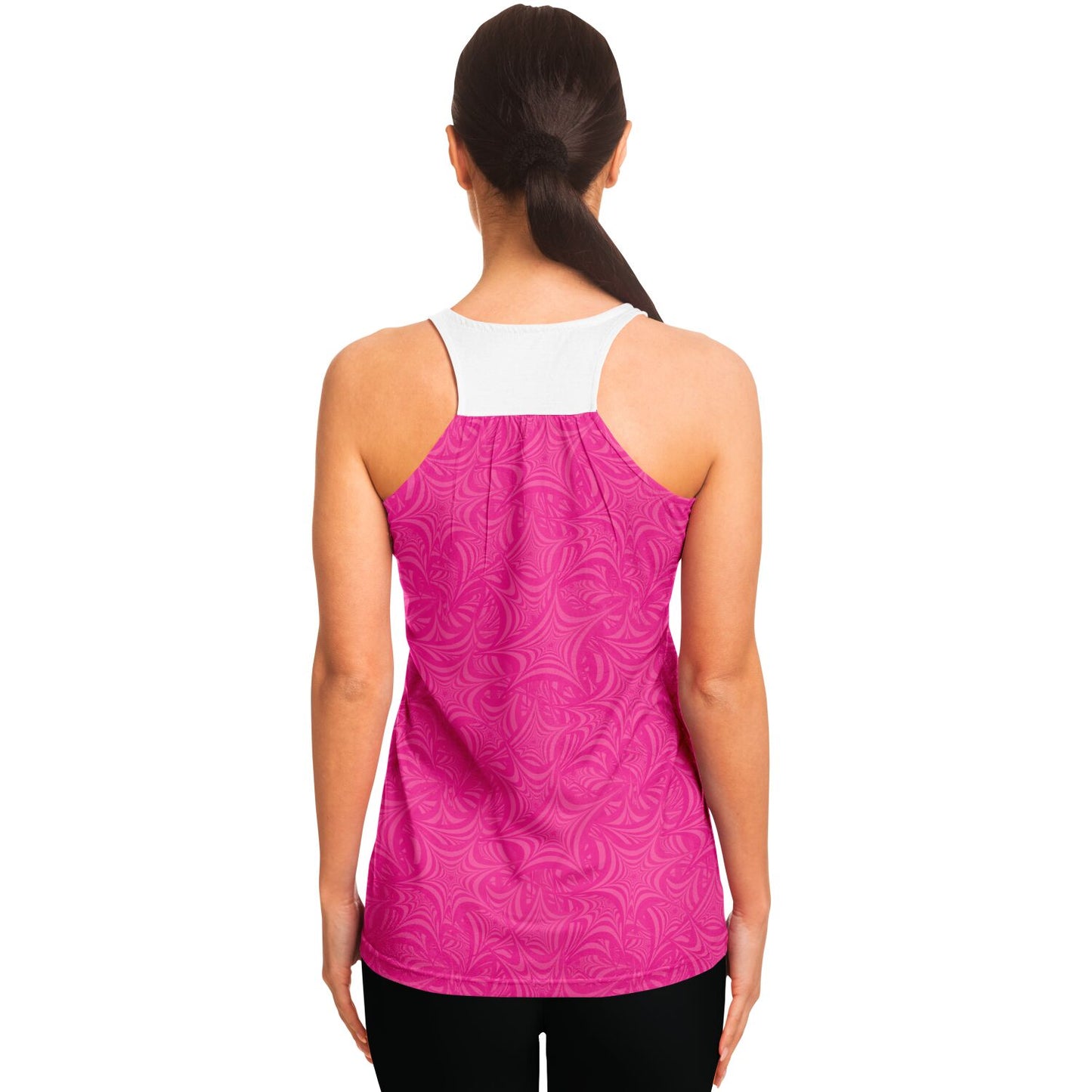 Pink stars Racerback Tank Top - AOP