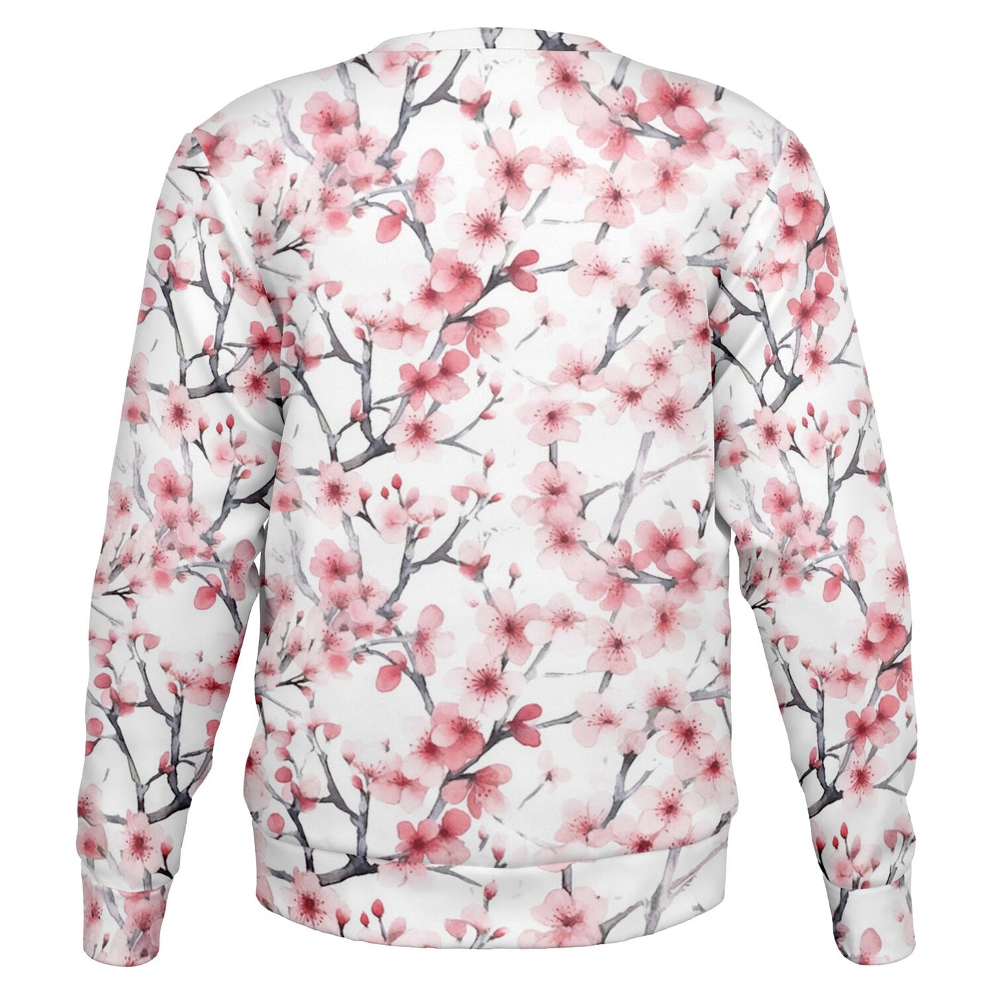 Pink Tree Blossom's Crew Sweatshirt - AOP