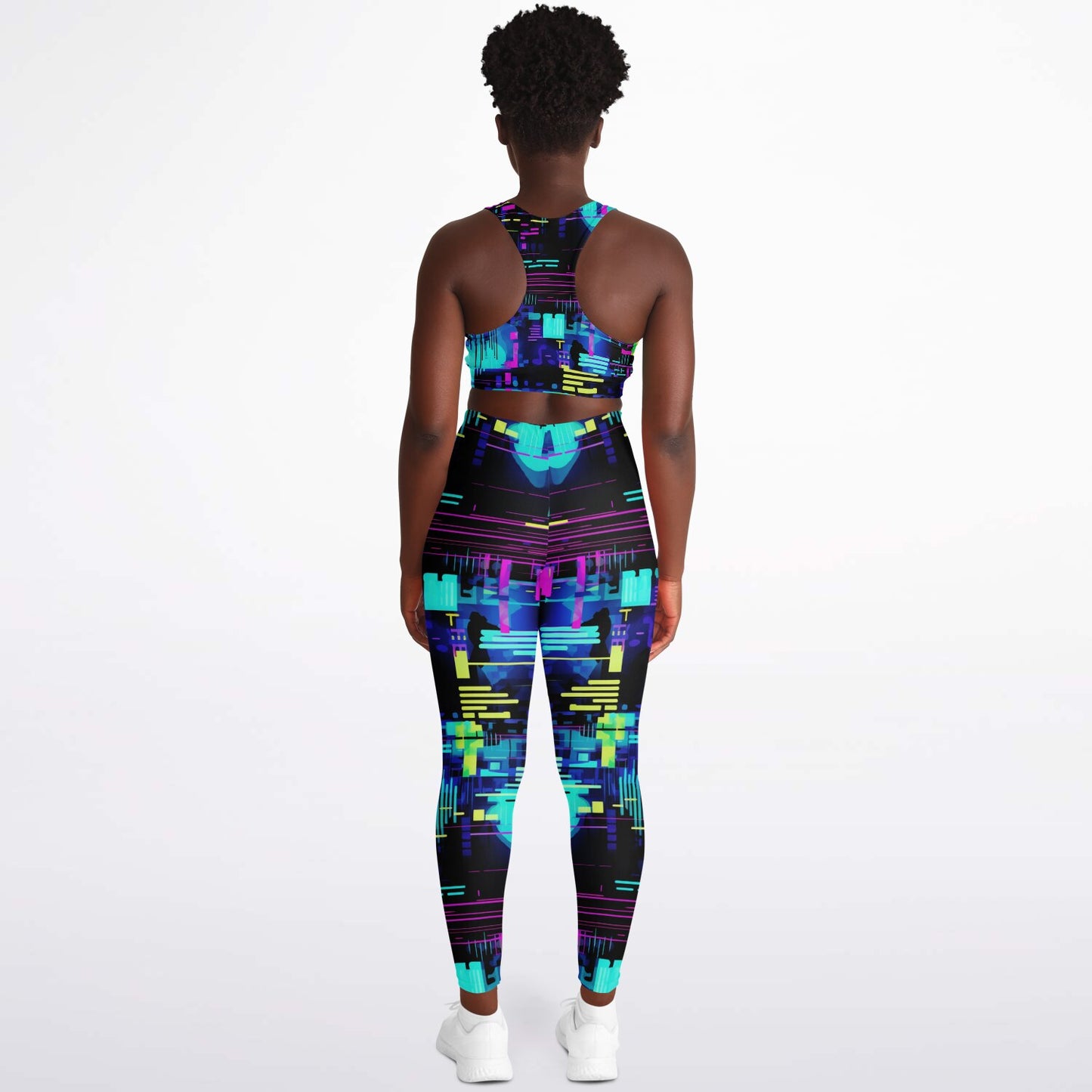 Neon 4 Padded Sports Bra & Leggings -