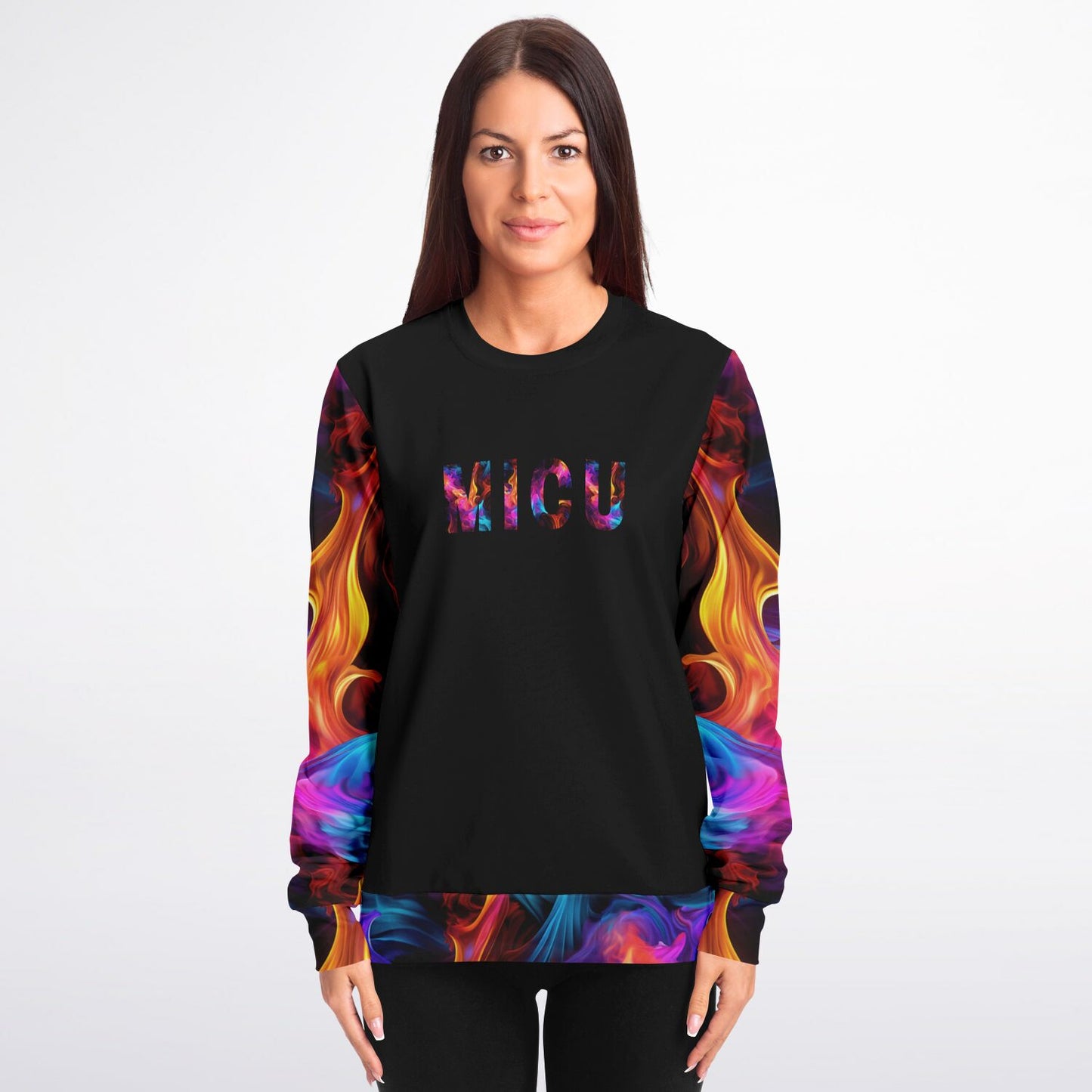 MICU Fire and Ice Sweatshirt - AOP