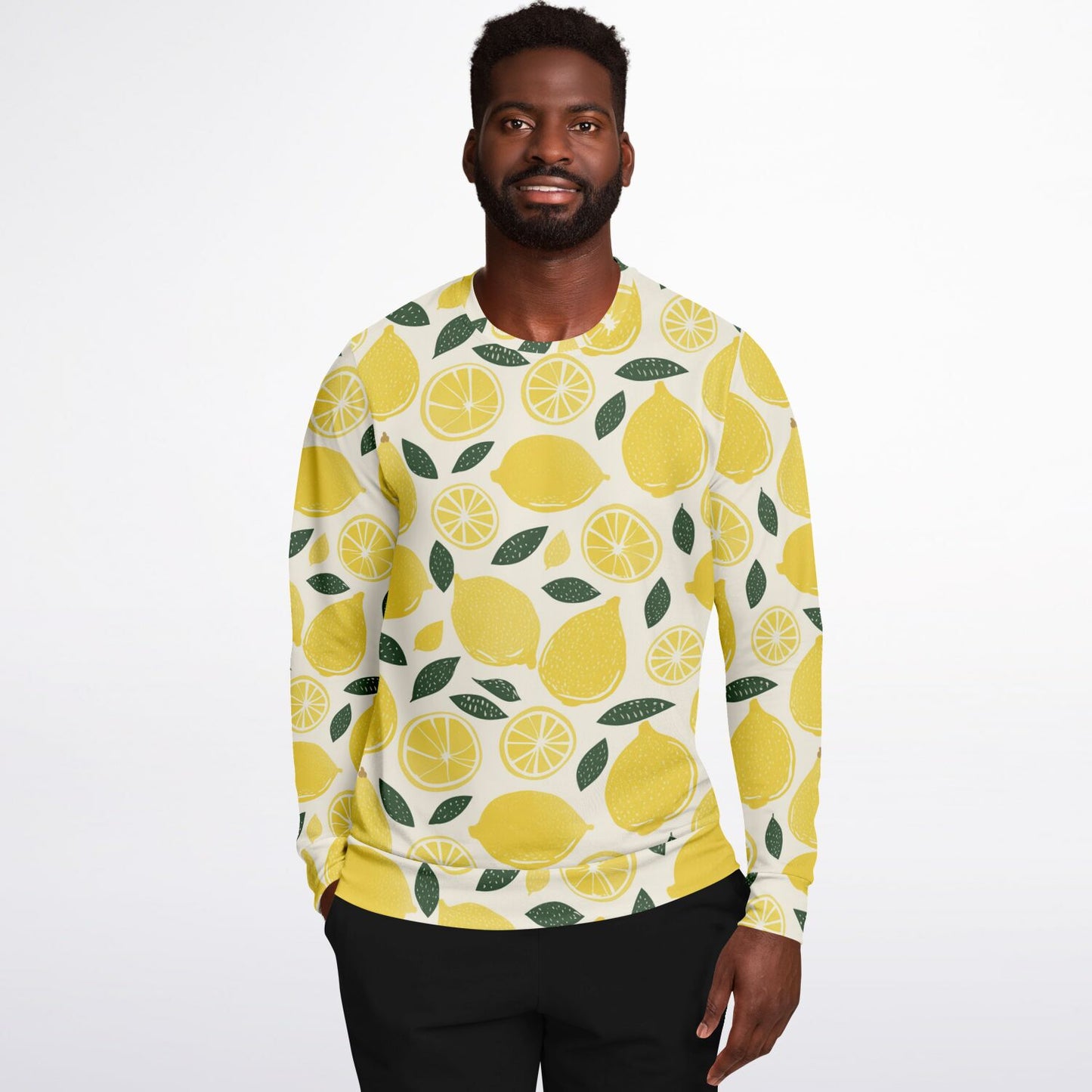 Lemon crew Sweatshirt - AOP