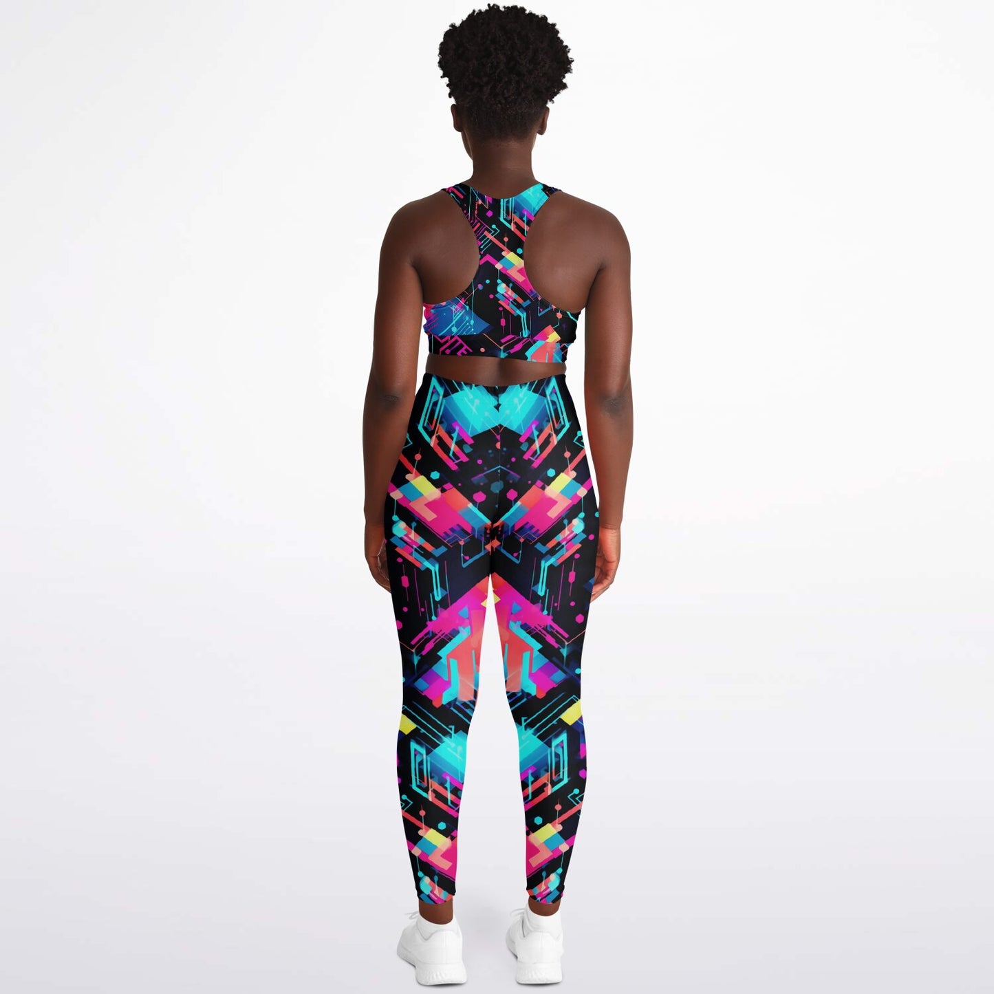 Neon 1 Padded Sports Bra & Leggings -