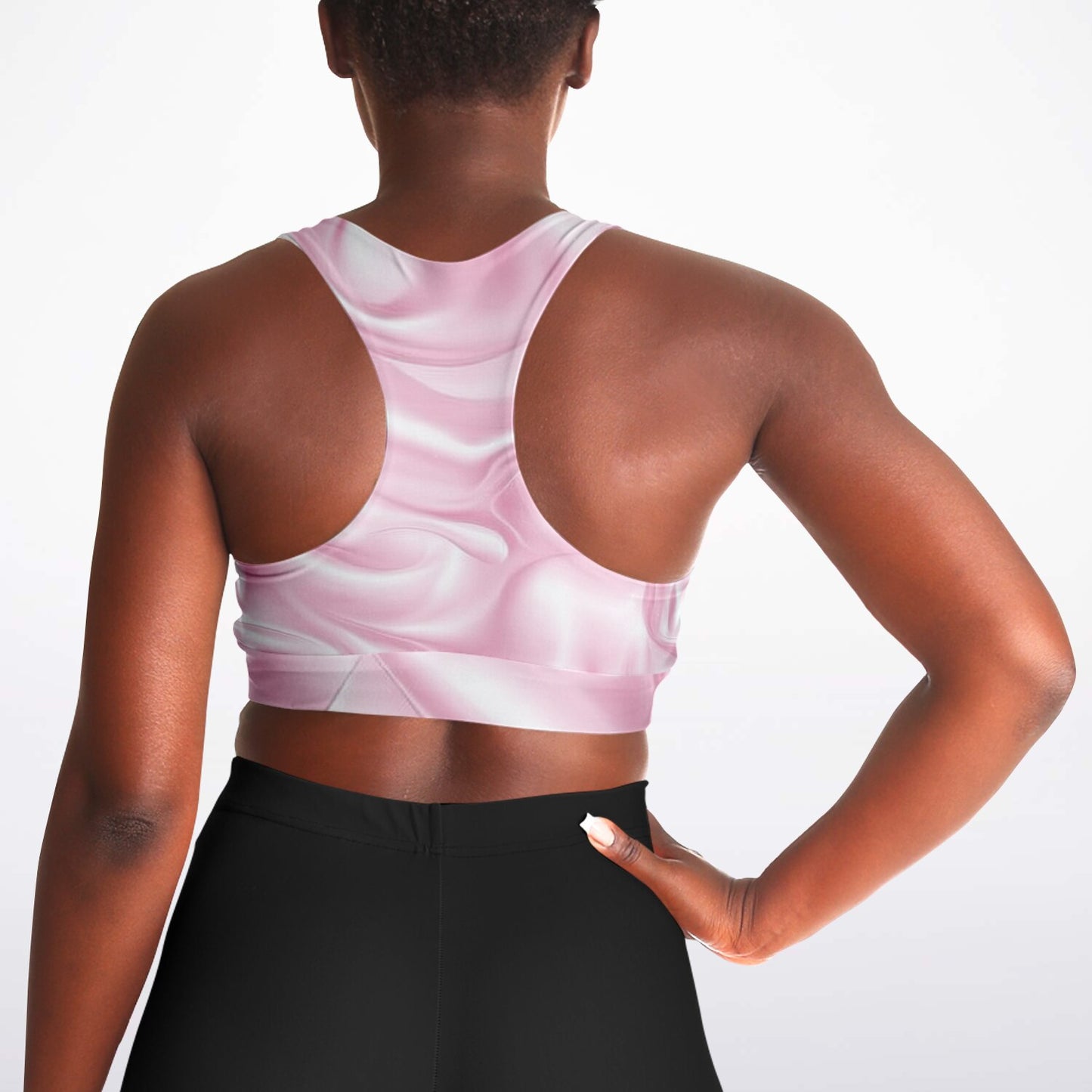 Padded Sports Bra - AOP