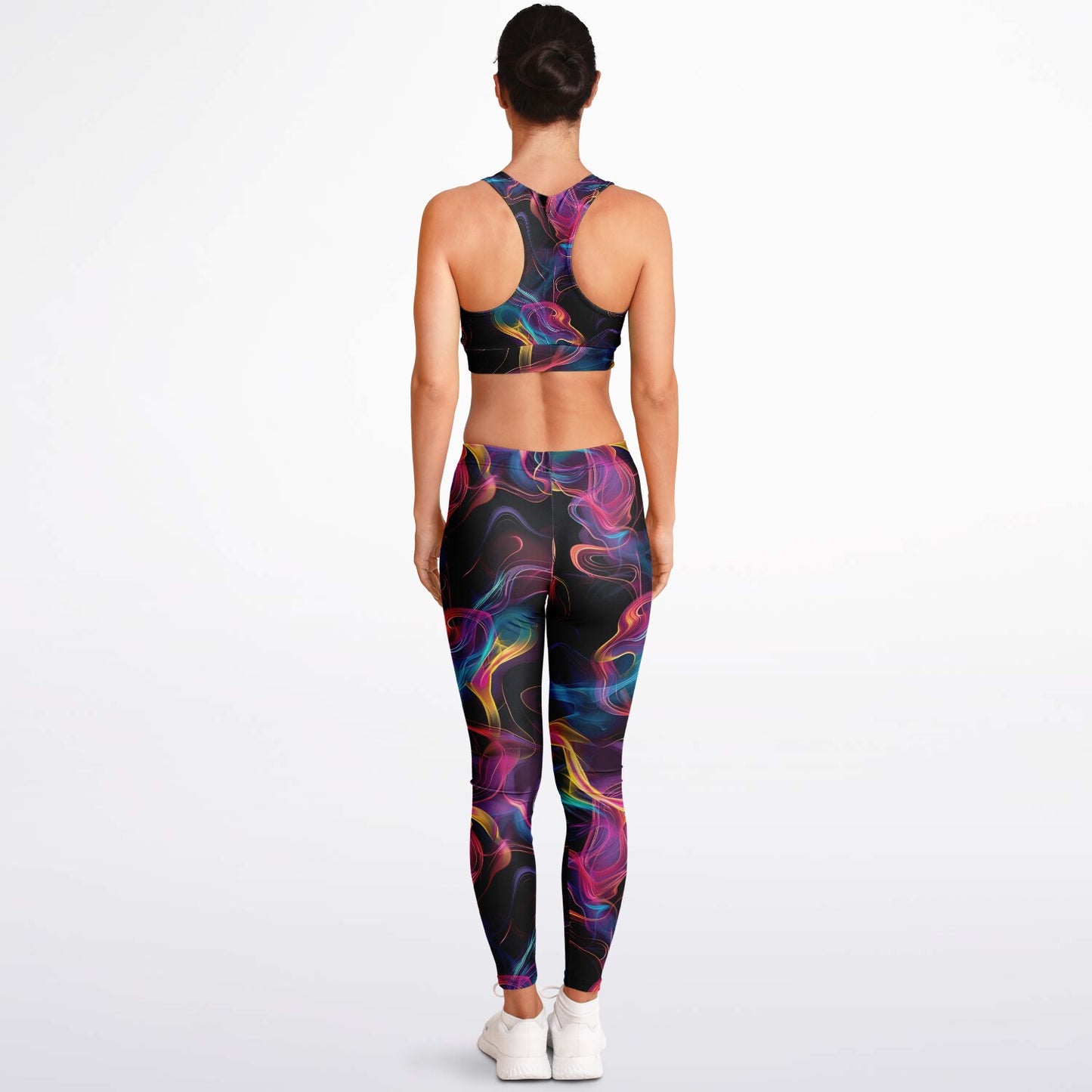 Neon Smoke 4 Padded Sports Bra & Leggings -