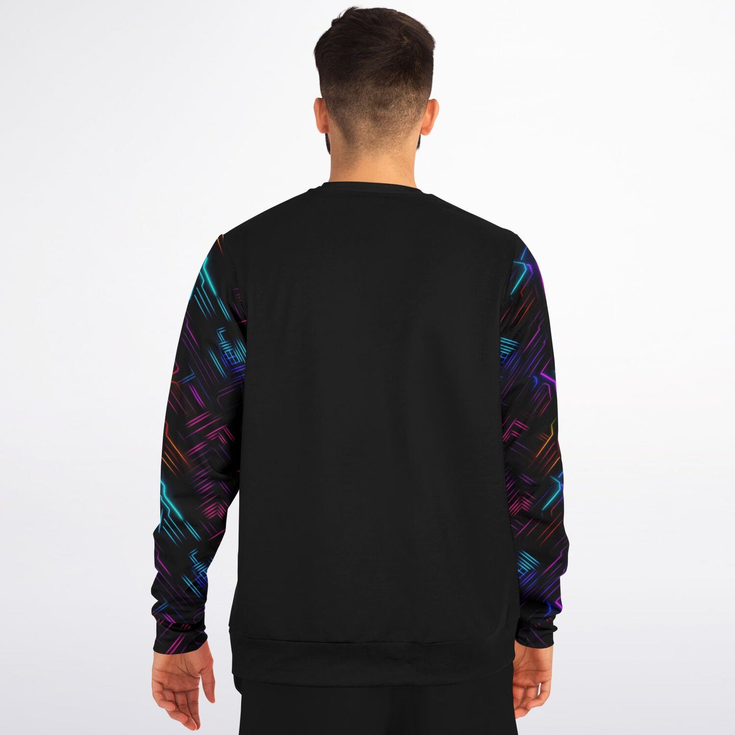 Neon Lights Crew Sweatshirt - AOP D3