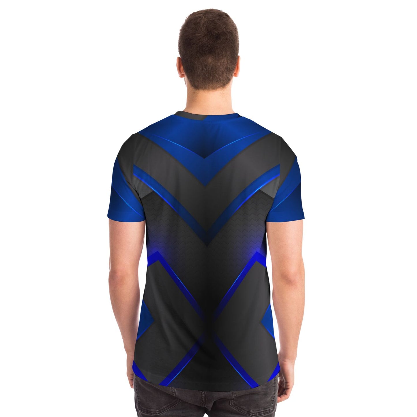 Black and Blue vector T-shirt