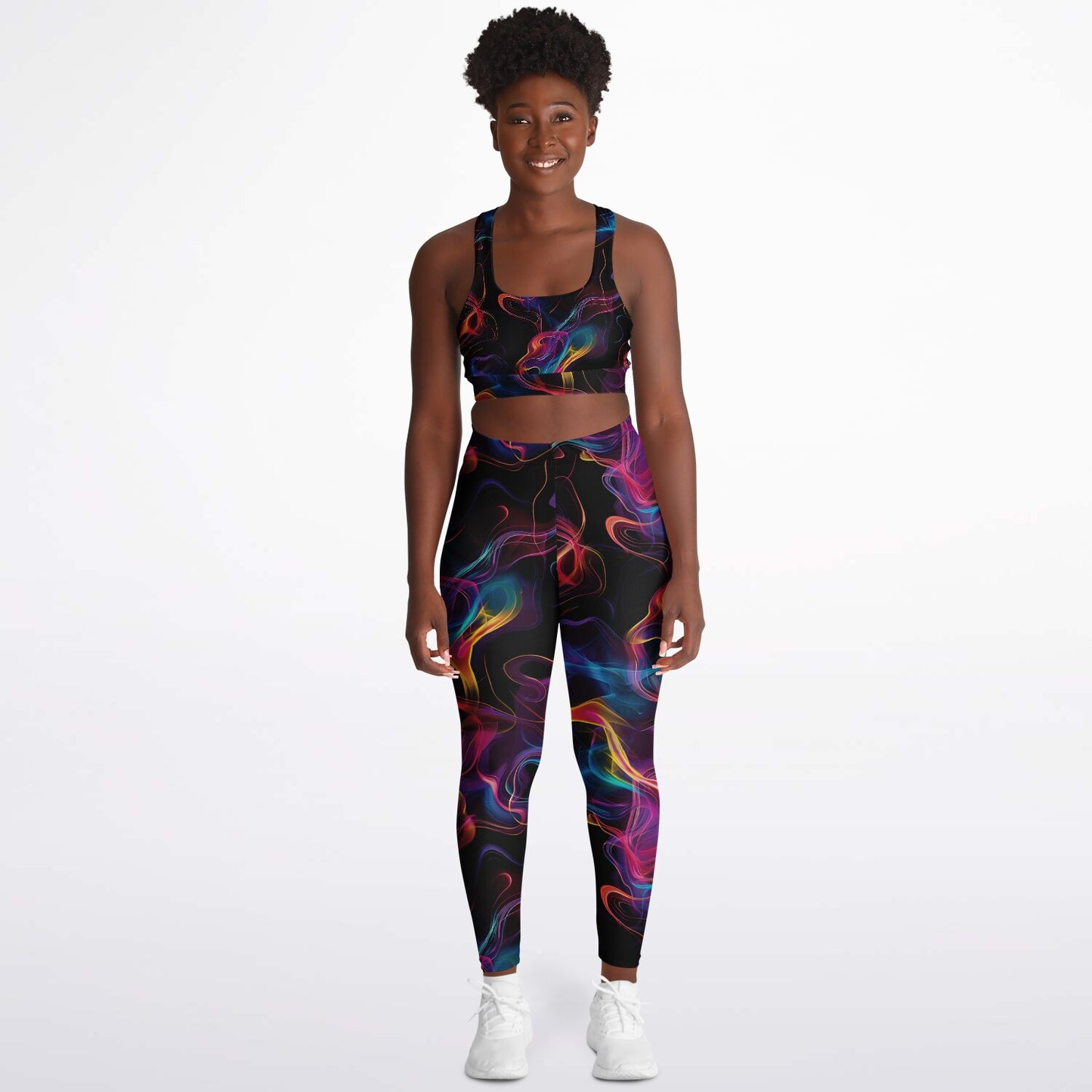 Neon Smoke 4 Padded Sports Bra & Leggings -
